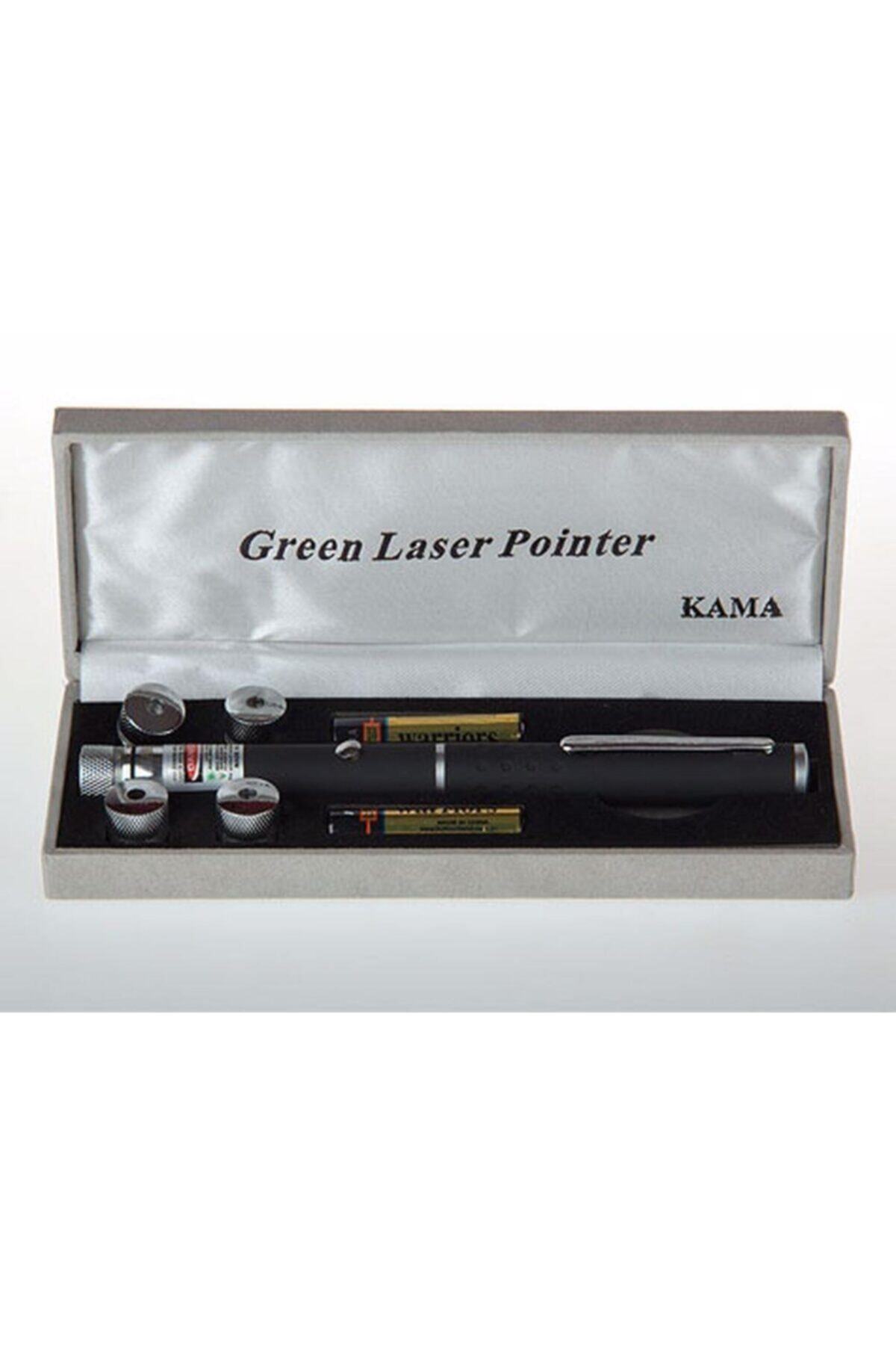 Paxman Yeşil Lazer Pointer 50 Mw 15 Km Etkili (5 Başlıklı)