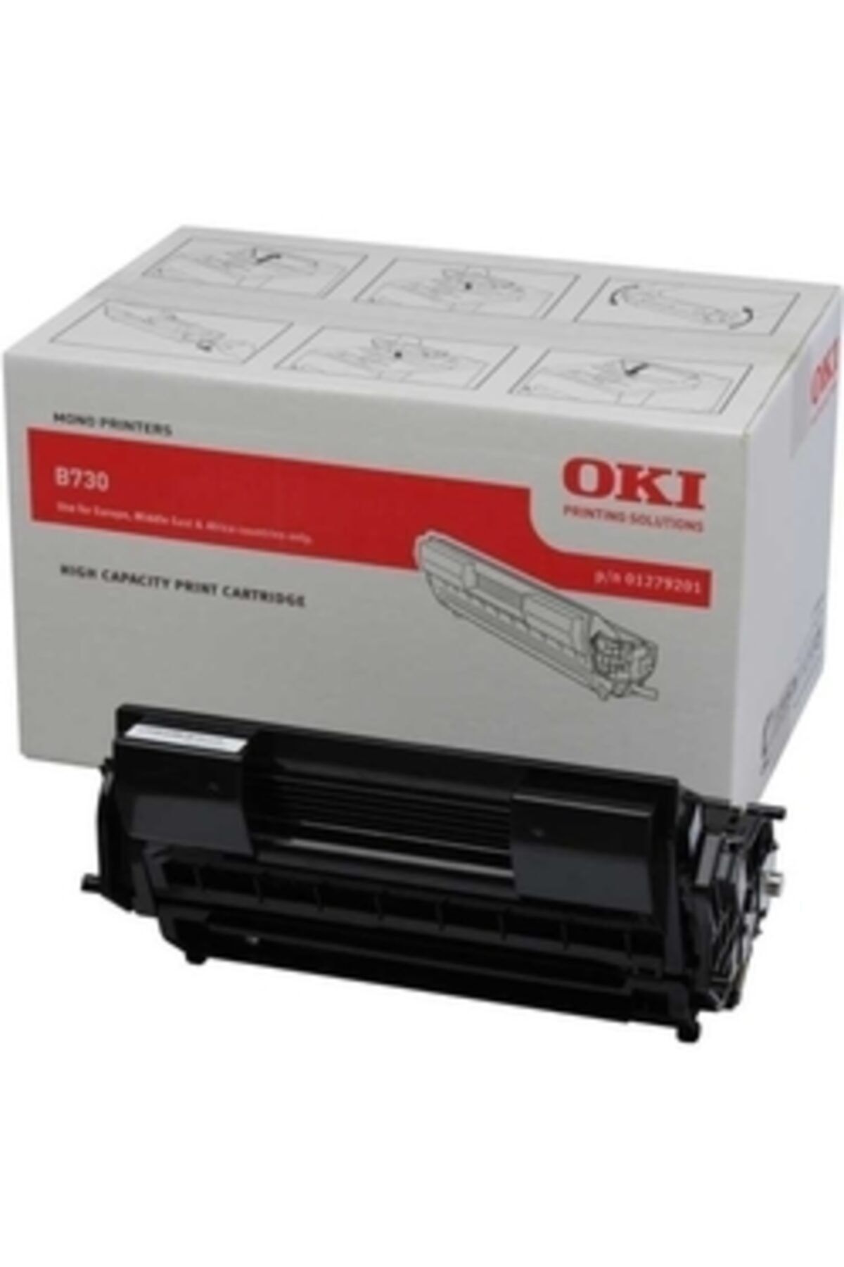 OKI B730-01279201 Toner Extra Yüksek Kapasiteli