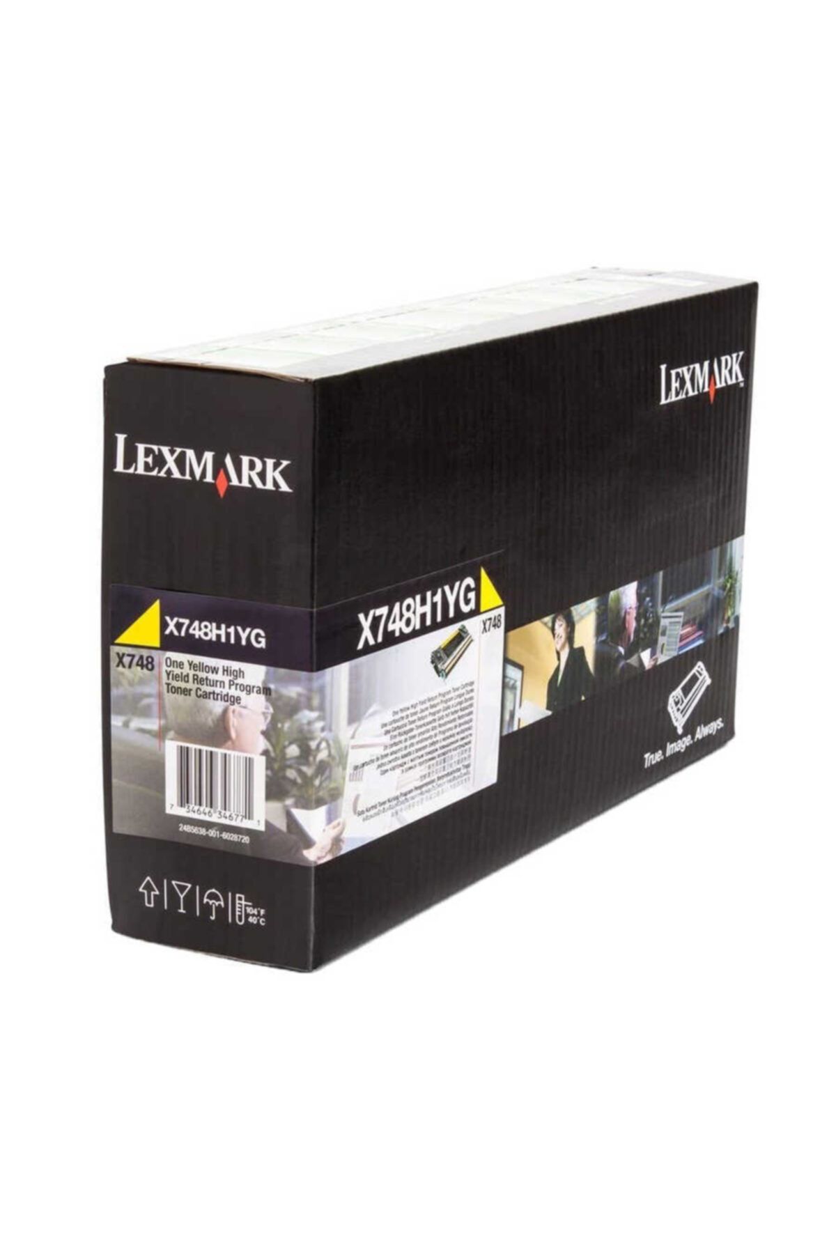 Lexmark X748-x748h1yg Sarı Toner Yüksek Kapasiteli