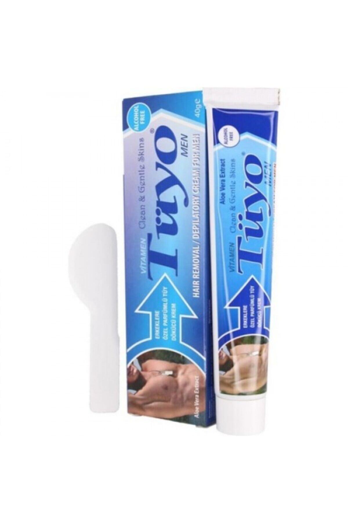 Tüyo Parfümlü Erkeklere Özgü Tüy Dökücü Krem 40 Gr 12 Adet