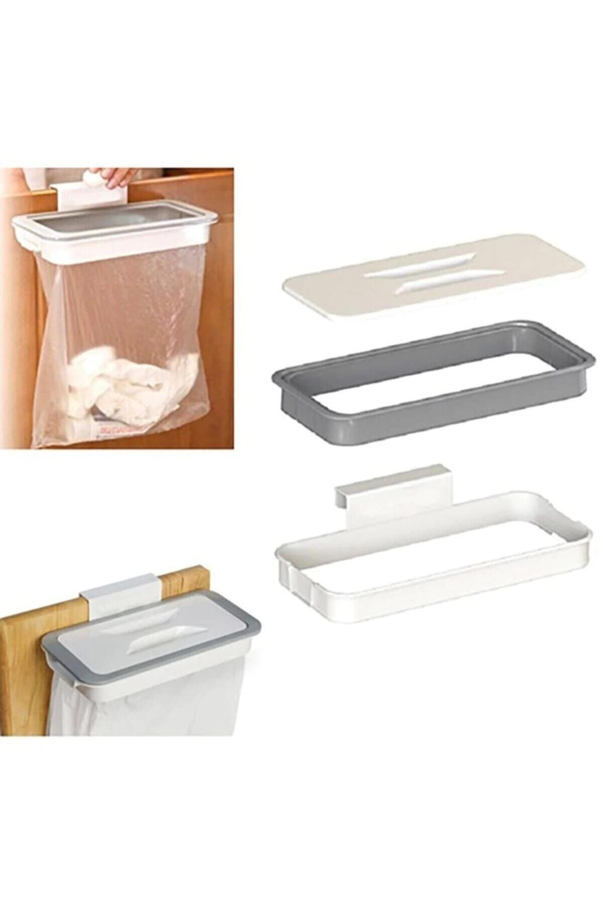 Mestore Attach A Trash Kapaklı Çöp Poşeti Tutucu Aparat