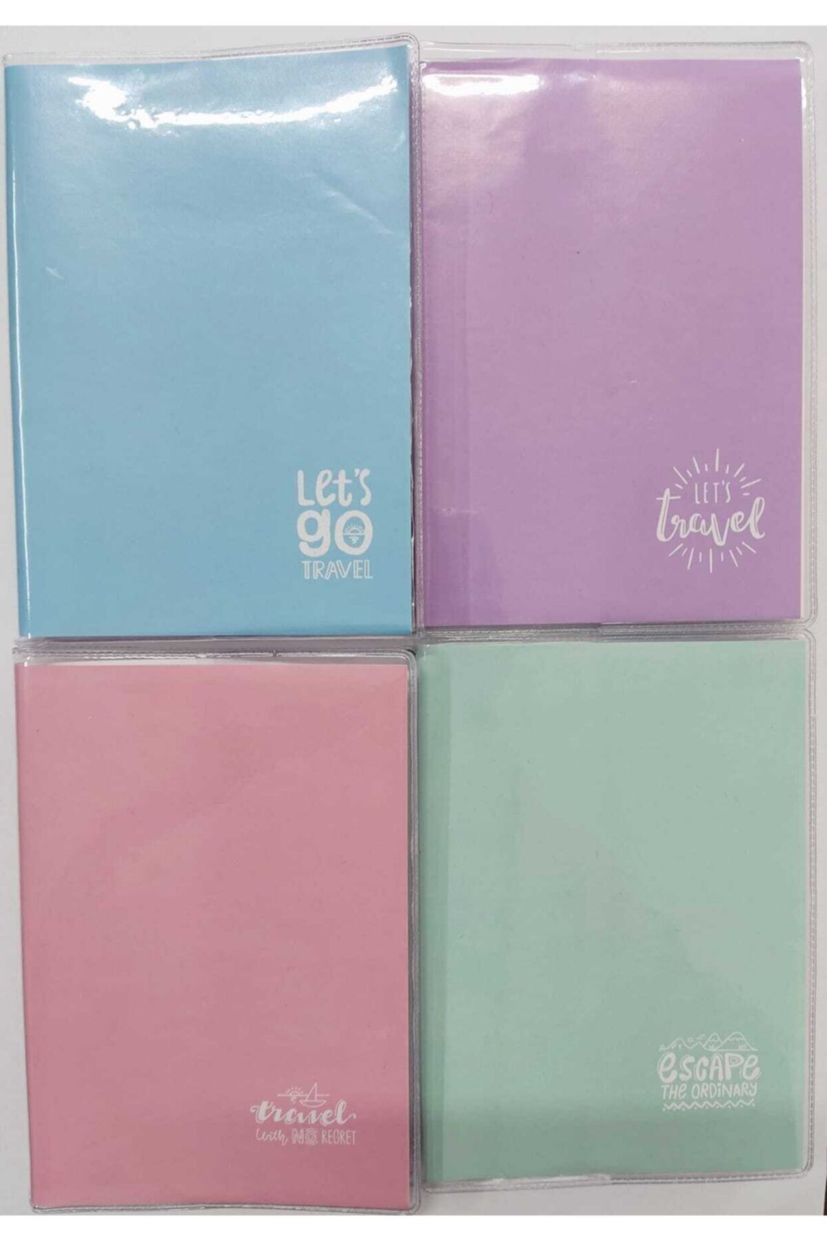 Asel Pastel Not Defteri 4'lü