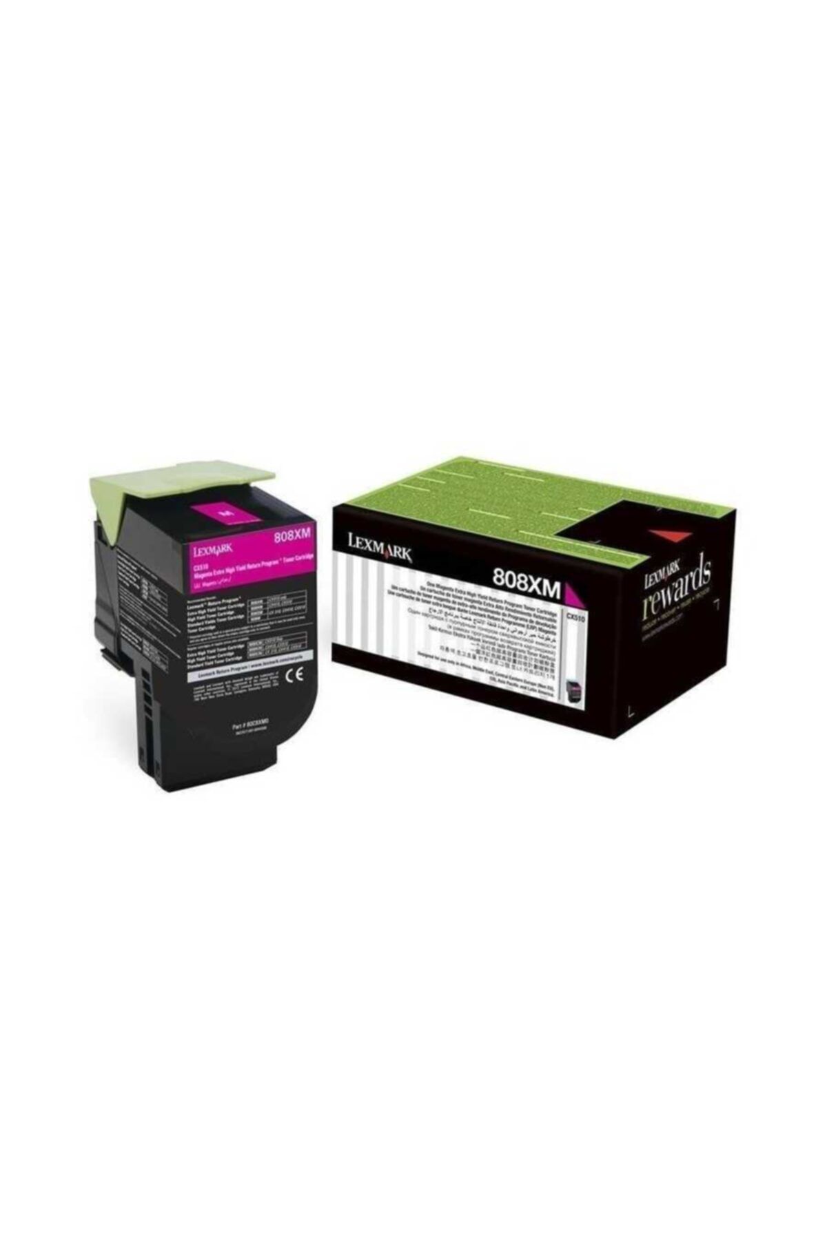 Lexmark Cx510-80c8xm0 Kırmızı Toner Extra Yüksek Kapasiteli