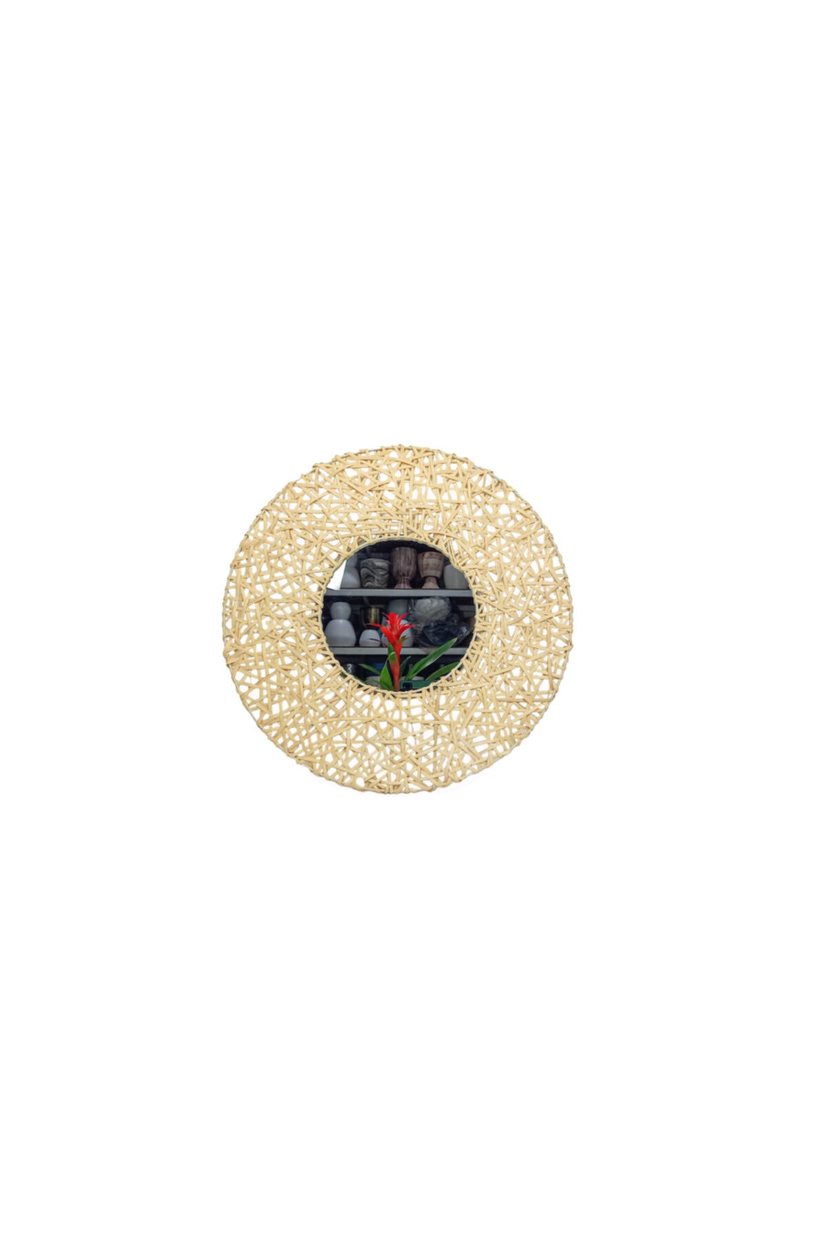 BİTKİ TASARIMI Rattan Ayna