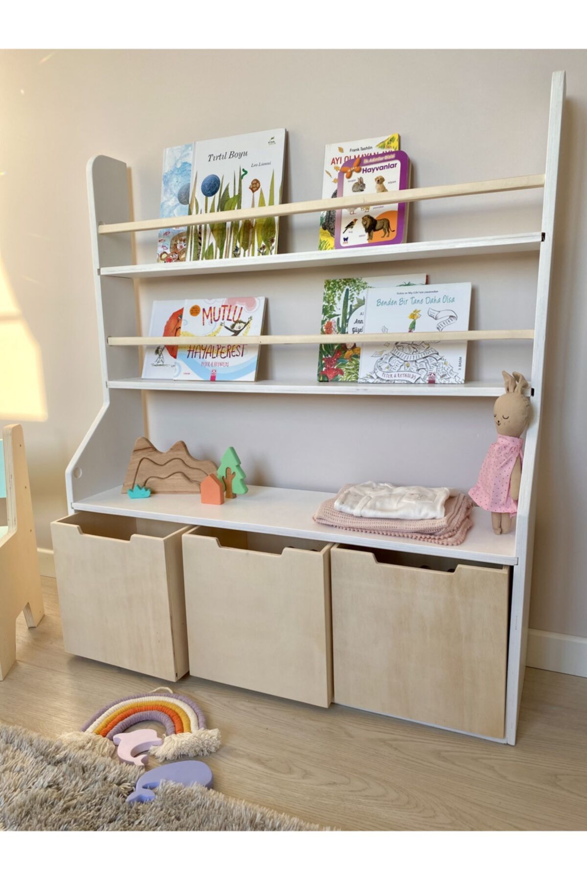 GİNKGODESİGN Kutulu Kitaplık