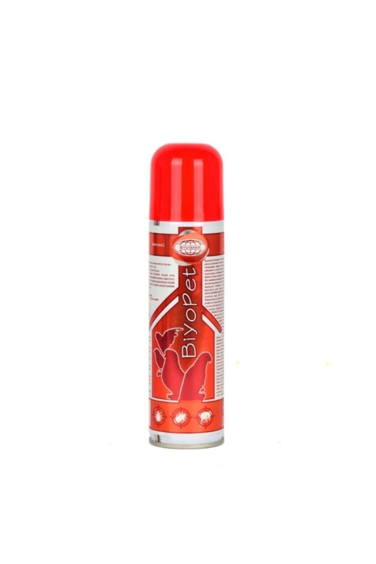 Bio Pet Biyopet Aerosol Kedi, Köpek, Kuş Bit Pire Kene Parazit Spreyi 150 Ml