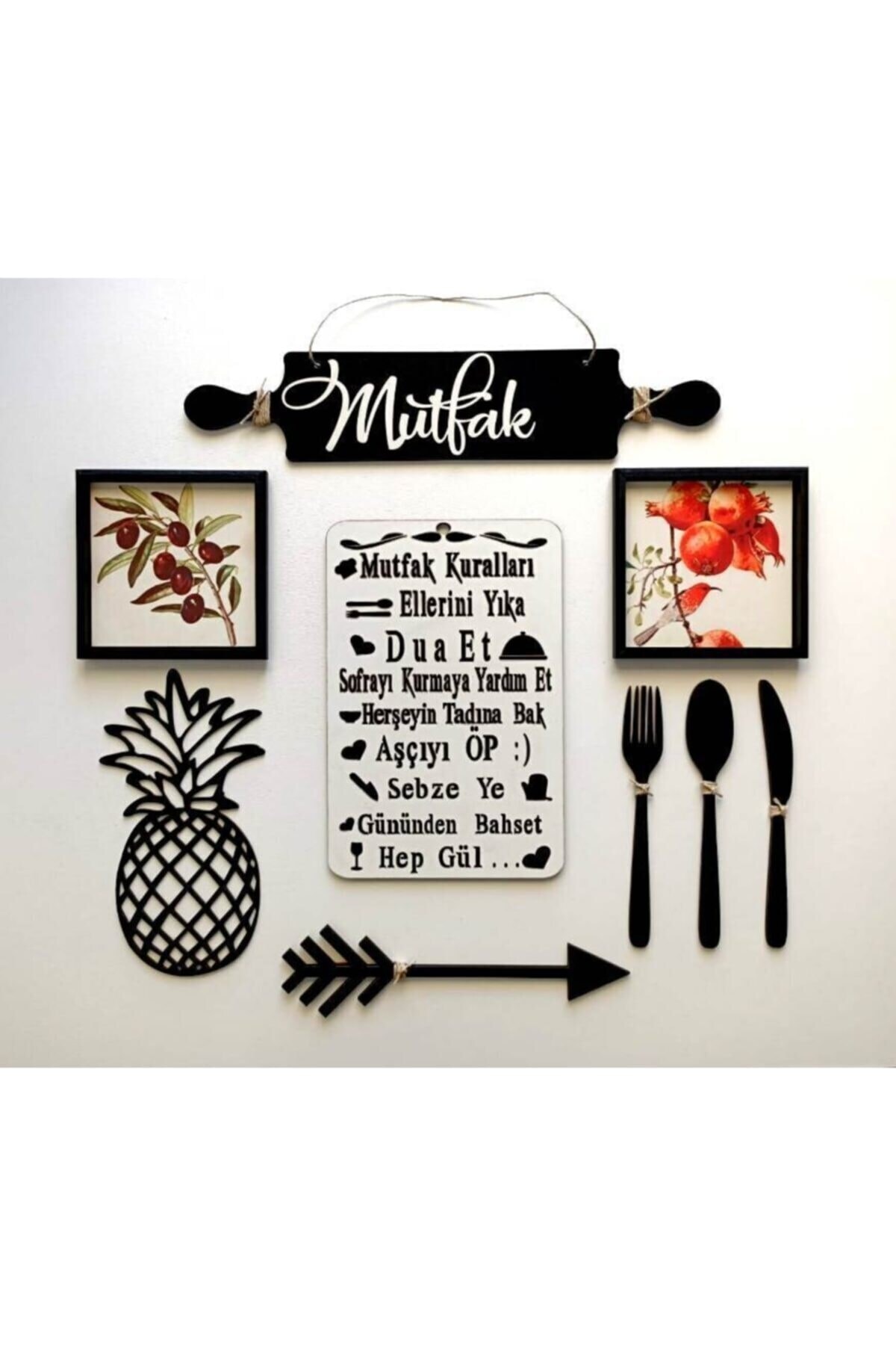 Dequppe Dekoratif Mutfak Kuralları Konsepti