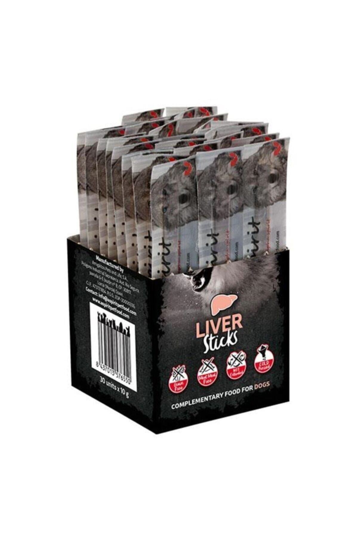 Alpha Spirit Ciğerli Sticks Köpek Ödül Çubuğu 10 Gr