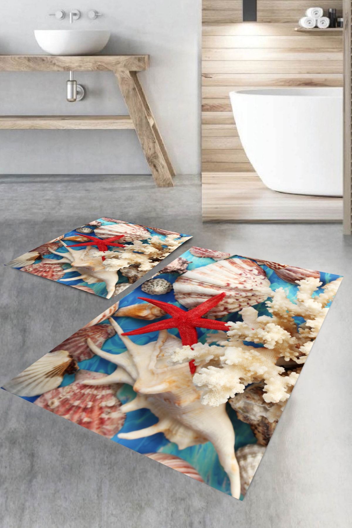 Dekomis Banyo Halısı Ikili Klozet Takımı Dot-tk-hp-747
