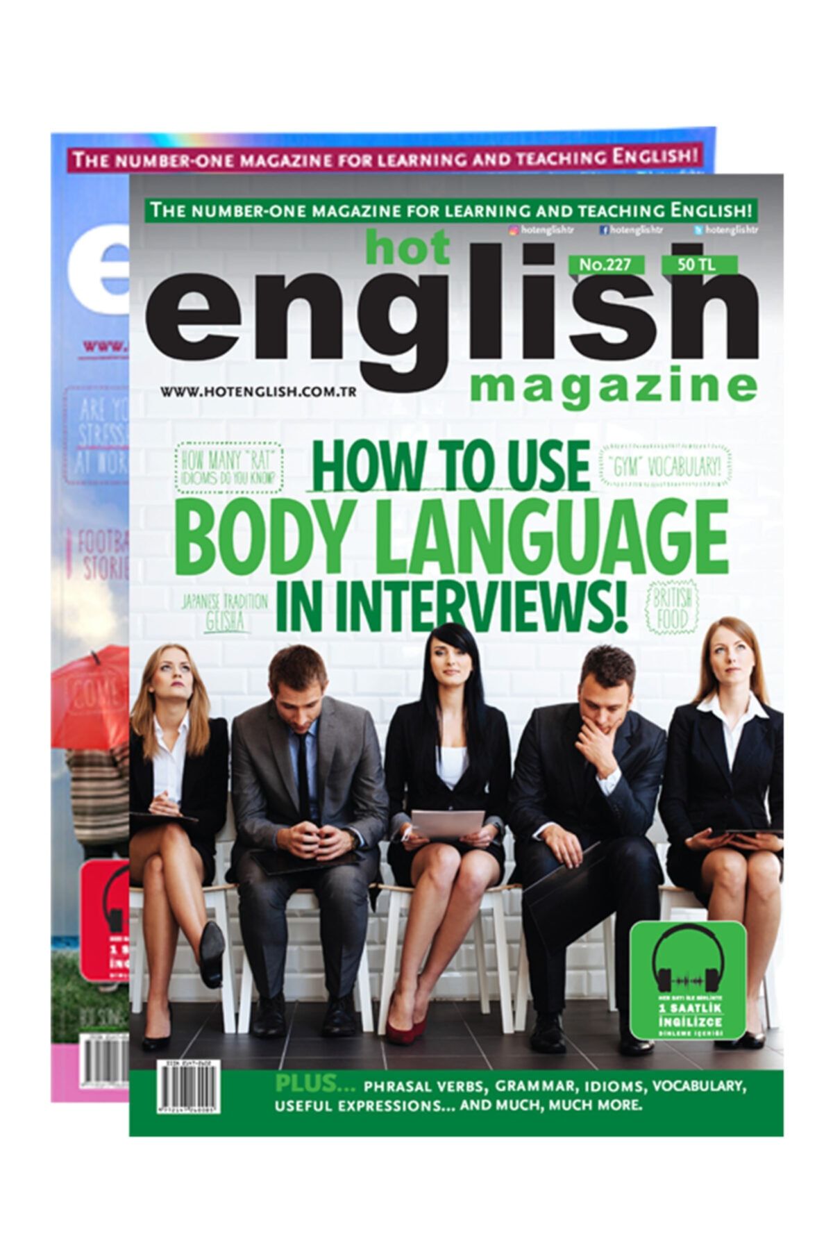 Hot English Dergisi Önceki Sayılar - 2’li Paket
