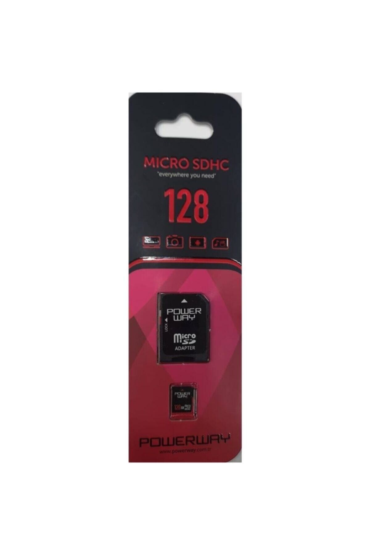 POWERWAY 128 gb Mıcro Sd Hafıza Kartı (class 10) Pwr-128