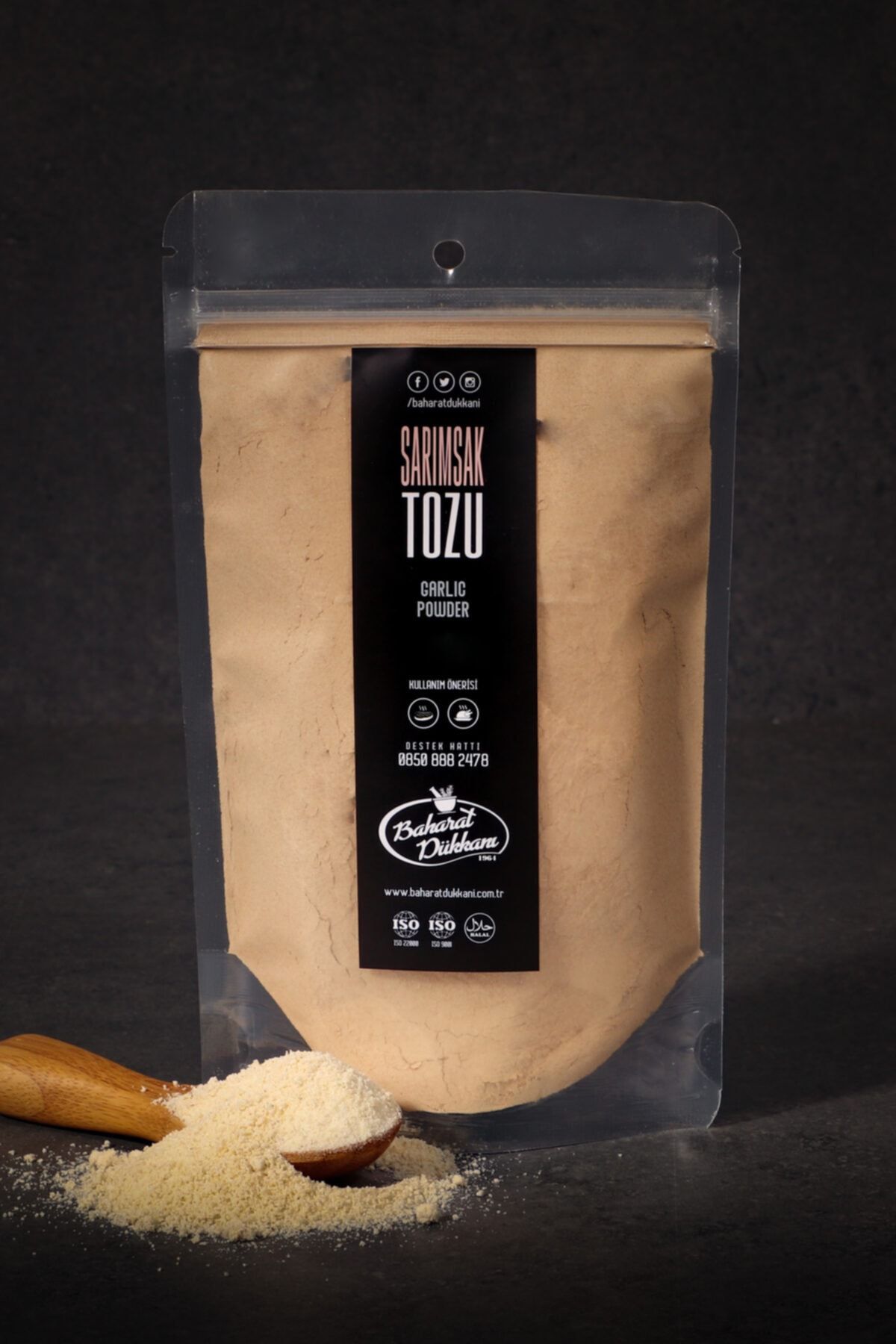 Baharat Dükkanı Sarımsak Tozu 125gr