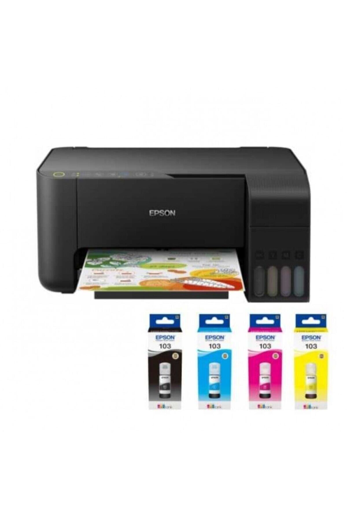 HN TEKSTİL Epson L3150 Tanklı A4 Yazıcı