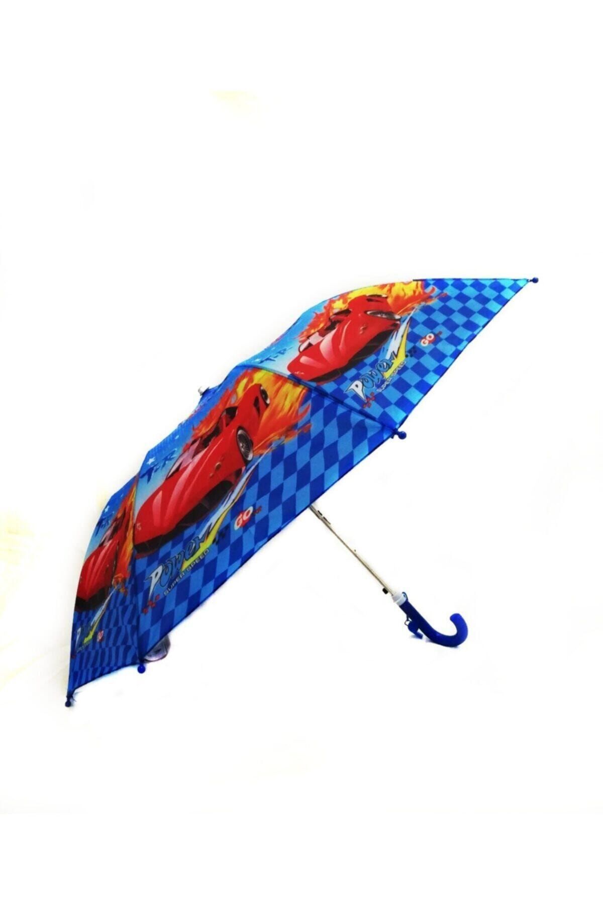 hediesshop Erkek Çocuk Şemsiyesi, Yarı Otomatik Mekanizma Küçük Boy