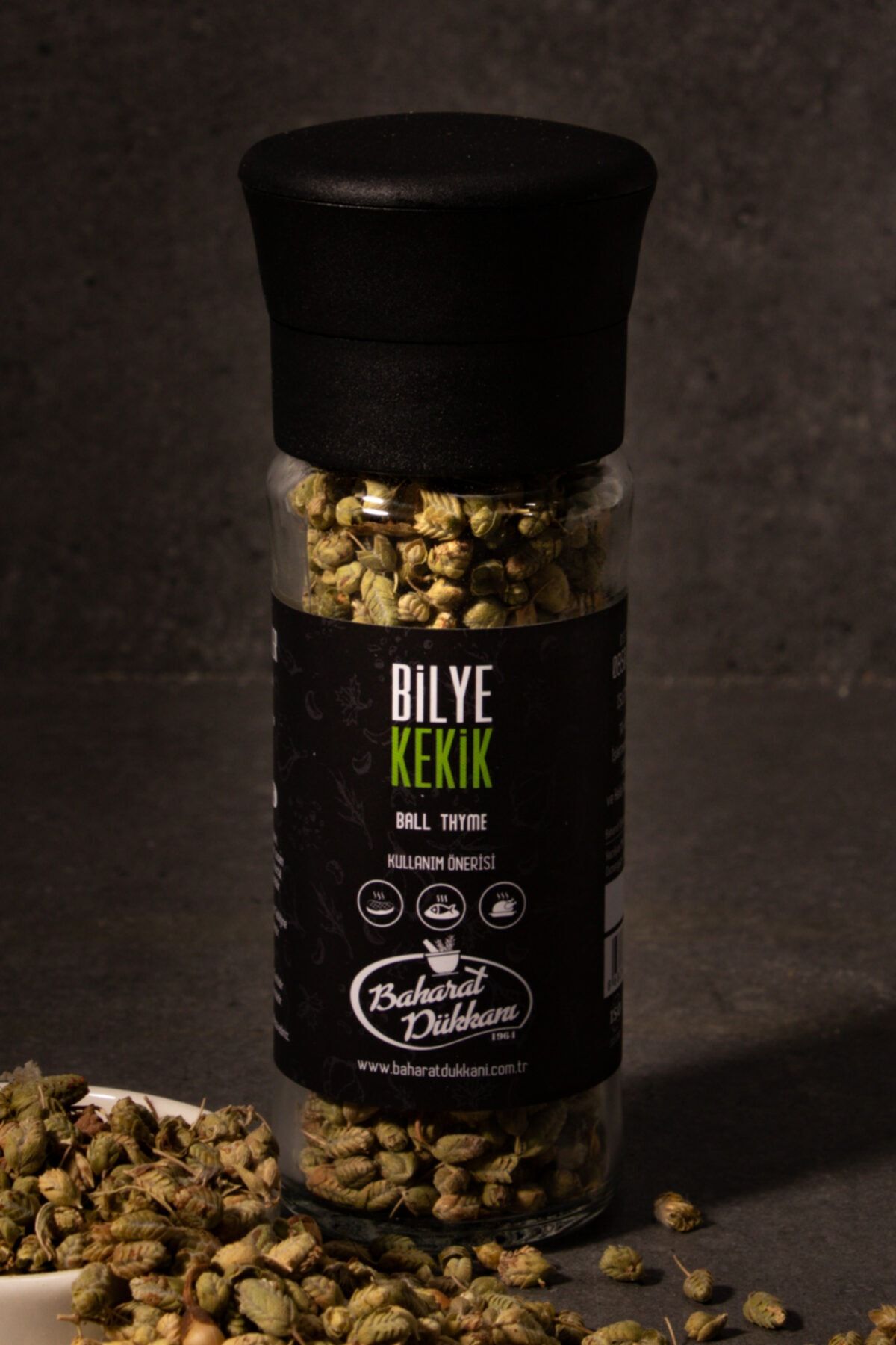 Baharat Dükkanı Bilye Kekik 15gr (değirmen Kapak)