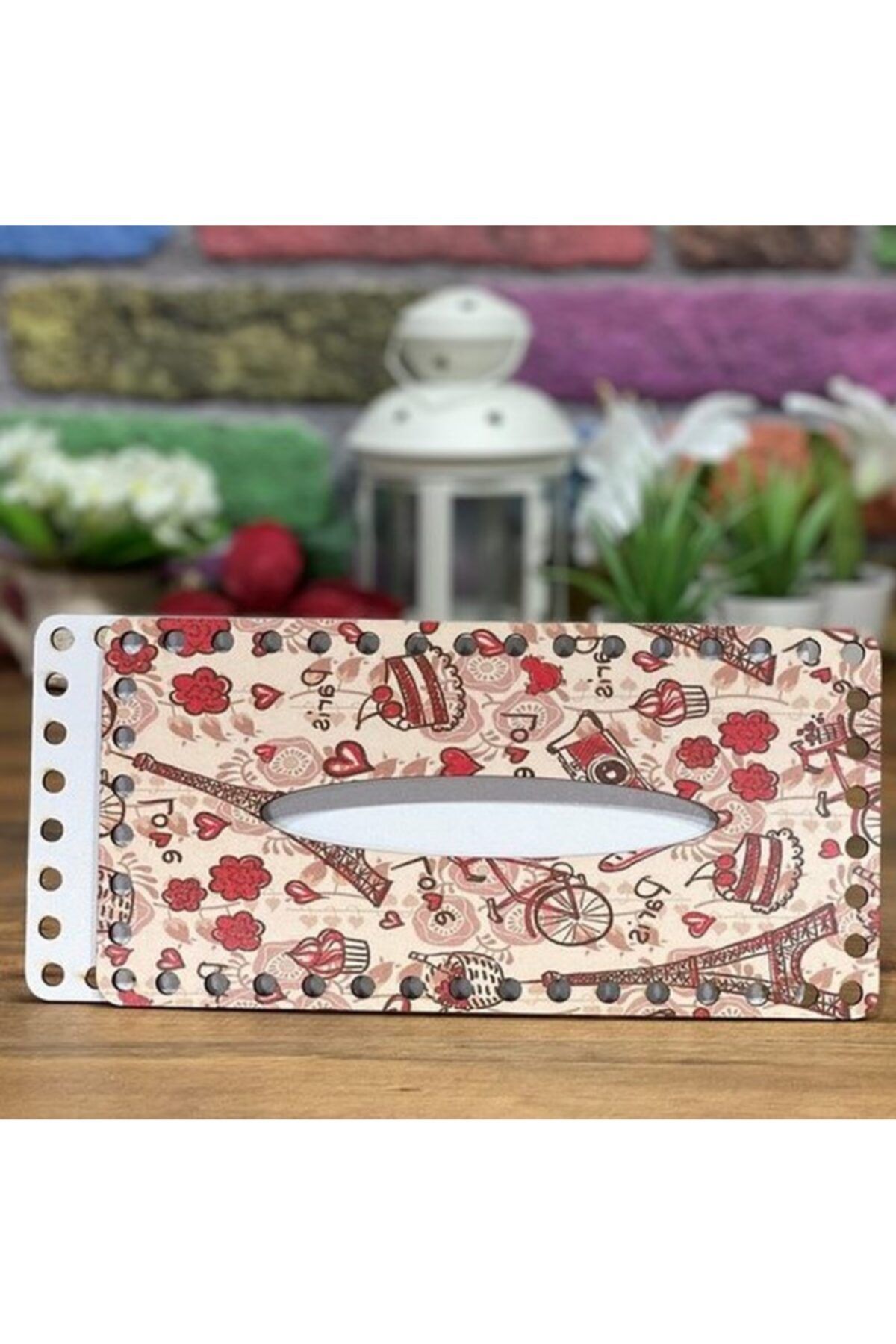 outletyarn Baskılı Peçetelik P19 (24,5 Cm X 12,5 Cm)
