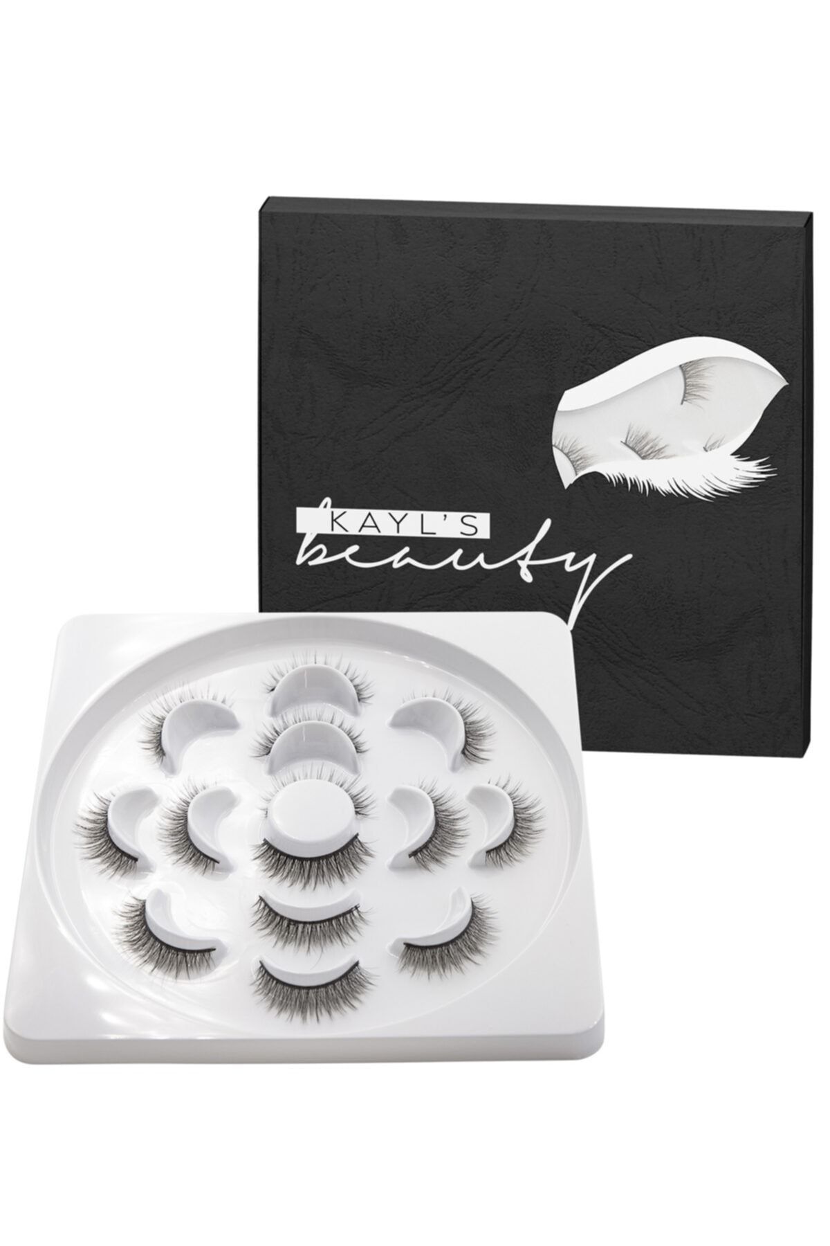 Kayl's Beauty Kadın Siyah Meis Doğal İpek Takma Kirpik 7li