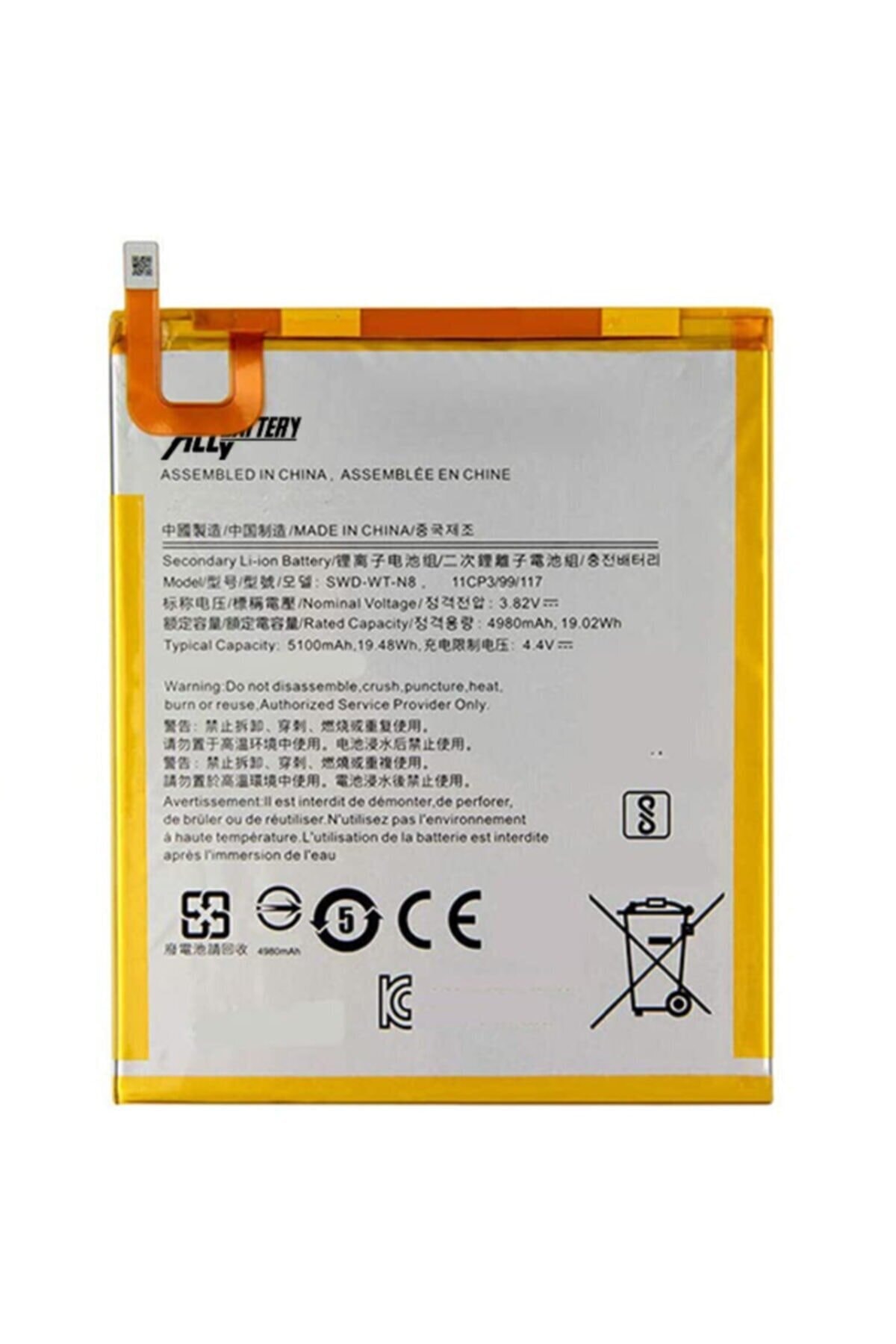 Görentech Samsung Tab T500 Batarya 5100 Mah Pil Tamir Seti Hediye!