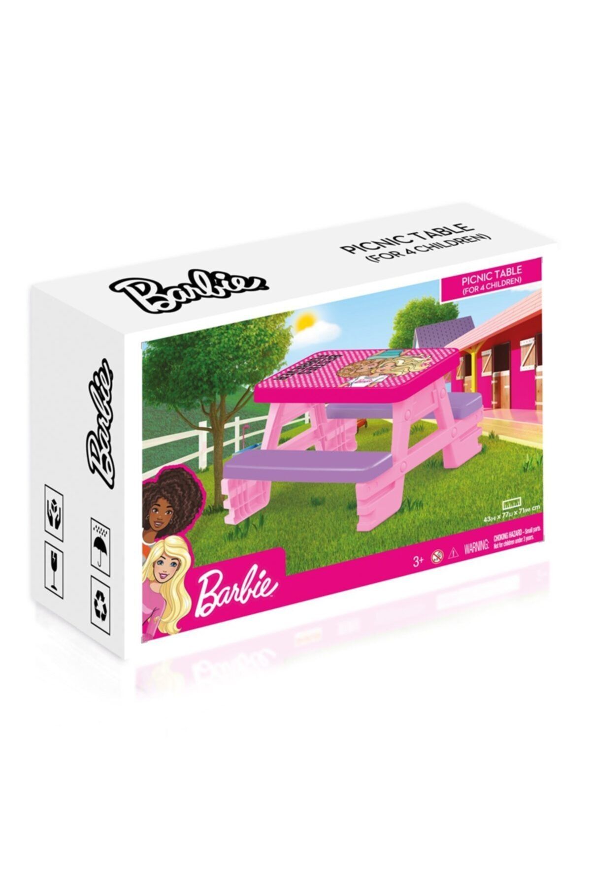 DOLU OYUNCAK 1608 Dolu Barbie Piknik Masası