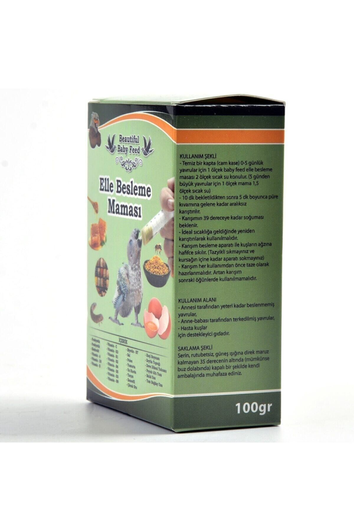 Beatiful Food Beautiful Food Yavru Kuş Elle Besleme Maması 100 Gr + Hediyeli Paket /