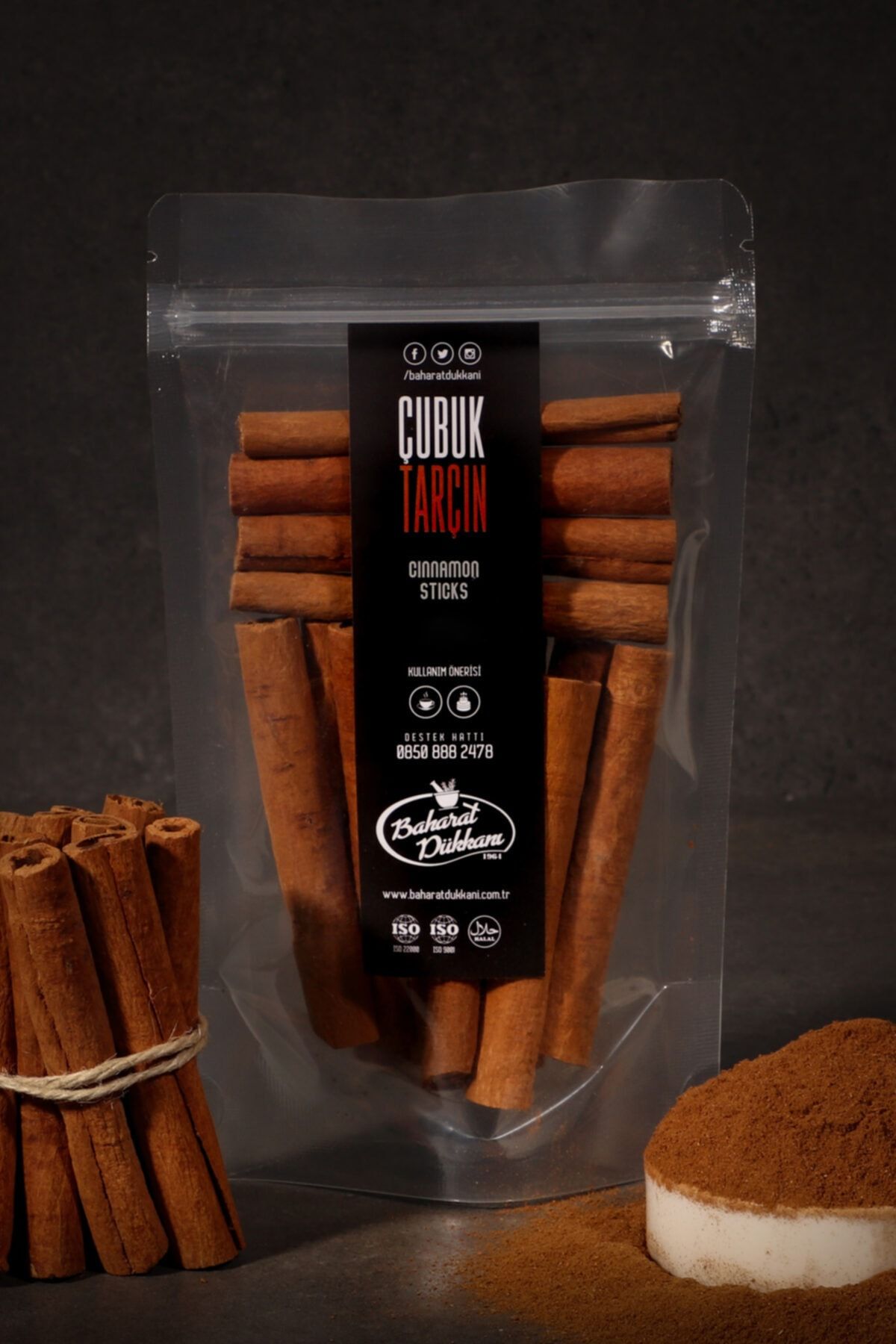 Baharat Dükkanı Çubuk Tarçın 34gr
