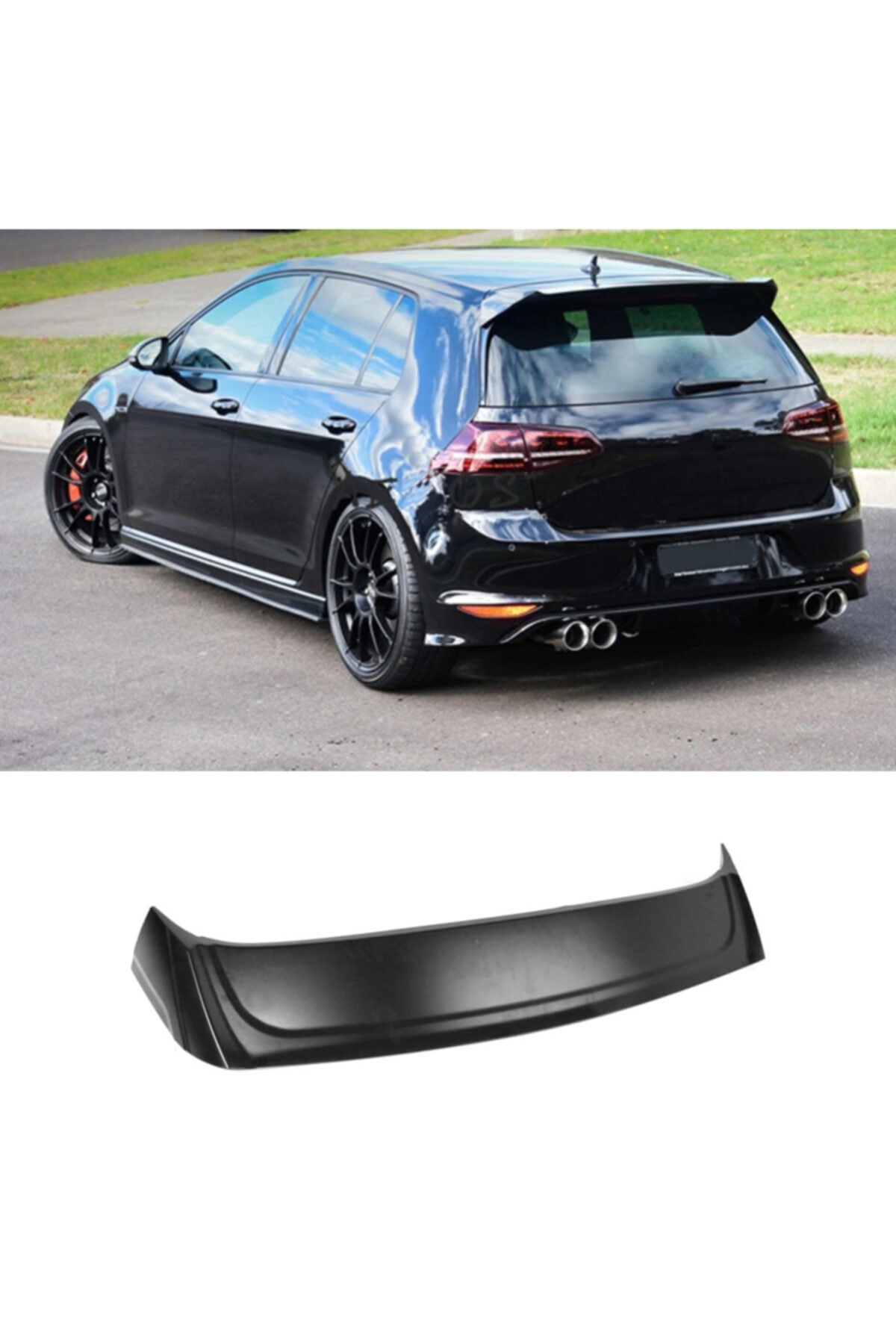 autogp Vw Golf 7.5 Osir Bagaj Üstü Spoiler Boyasız 2015+