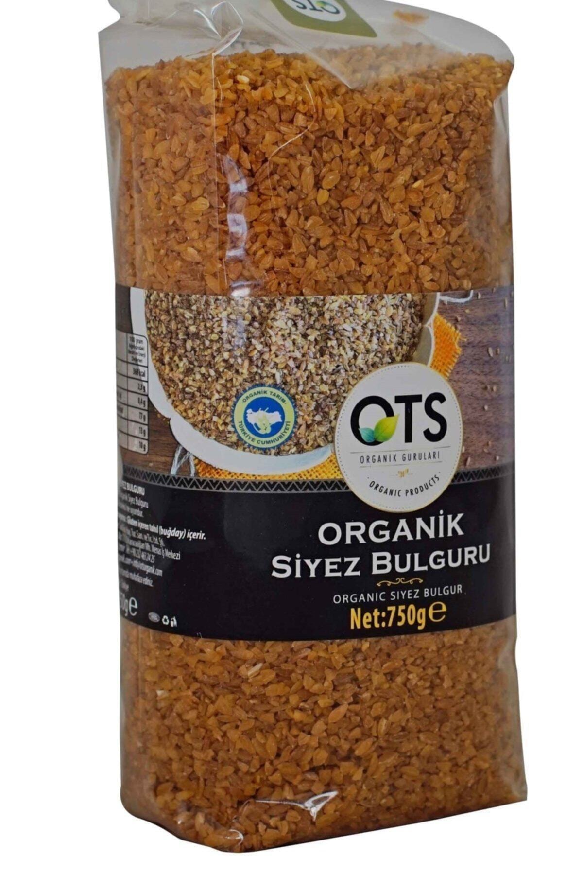 Öts Ots Organik Siyez Bulguru 750gr.