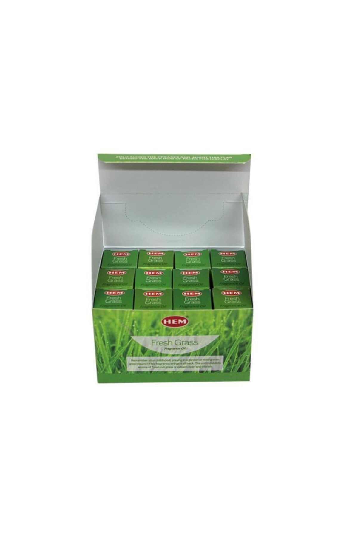 EVDEKİCARSİİ Fresh Grass Fragrance Oil 10ml Buhar Koku Yağı Bitkisel Yağ