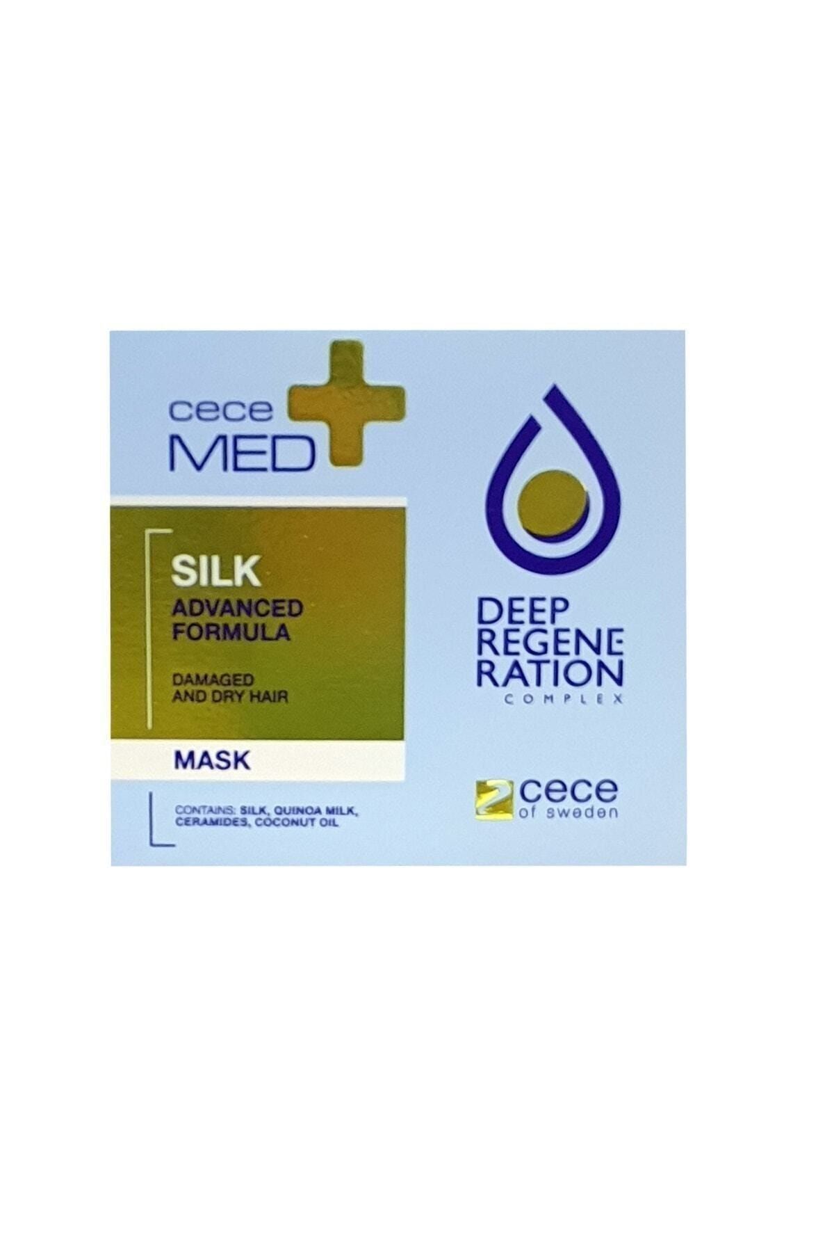 CECEMED Silk Damaged And Dry Hair Mask Yıpranmış Ve Kuru Saç Maskesi 200 ml