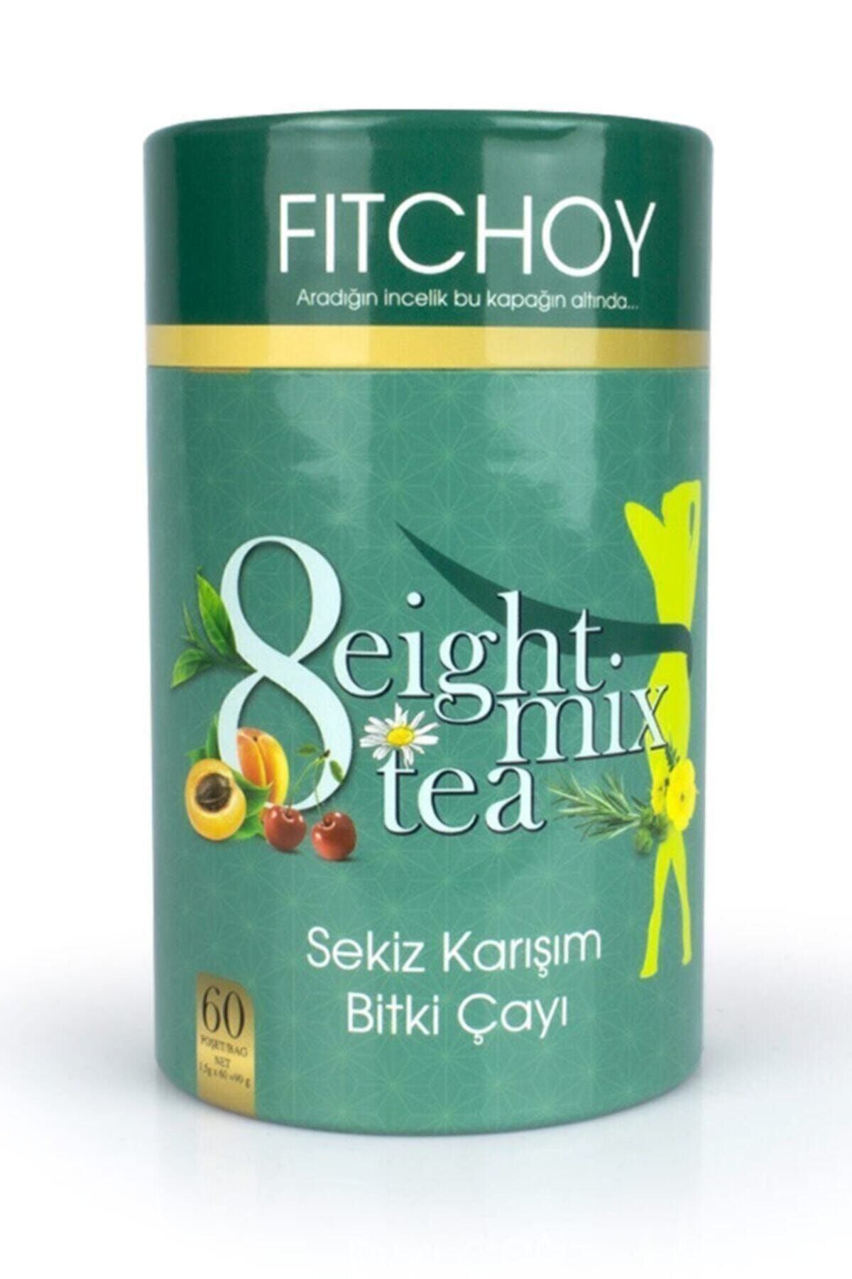 Fitchoy 8'li Mix Zayıflama Çayı Yeşil Çay -l Carnitin-kayısı Formulasyonu