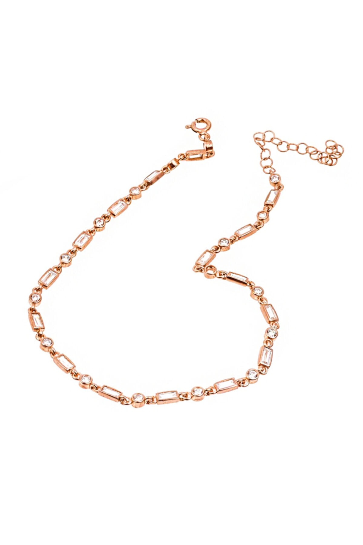 Masaliko Taşlı Gümüş Halhal Sb612