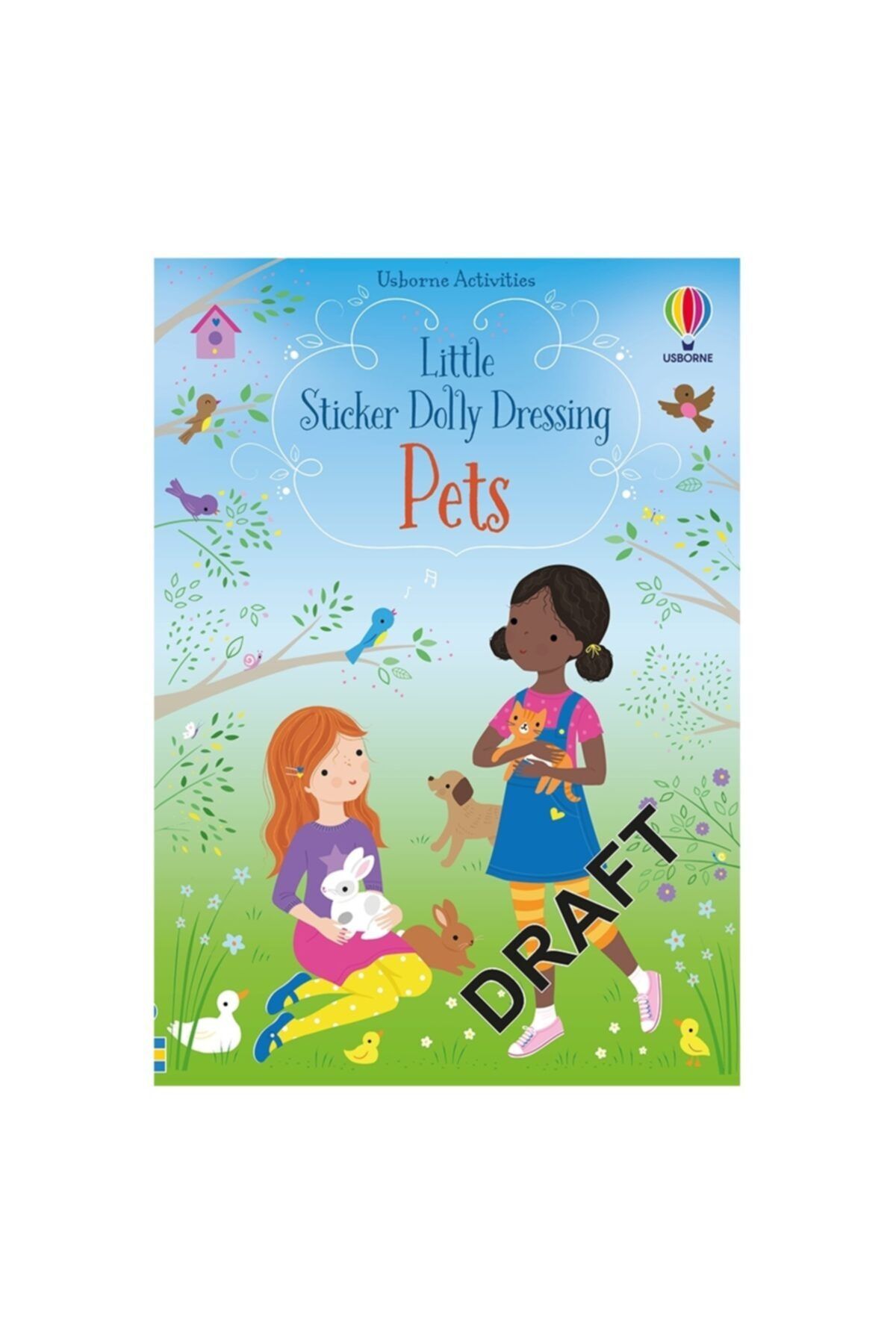 Usborne Lıttle Stıcker Dolly Dressıng Pets