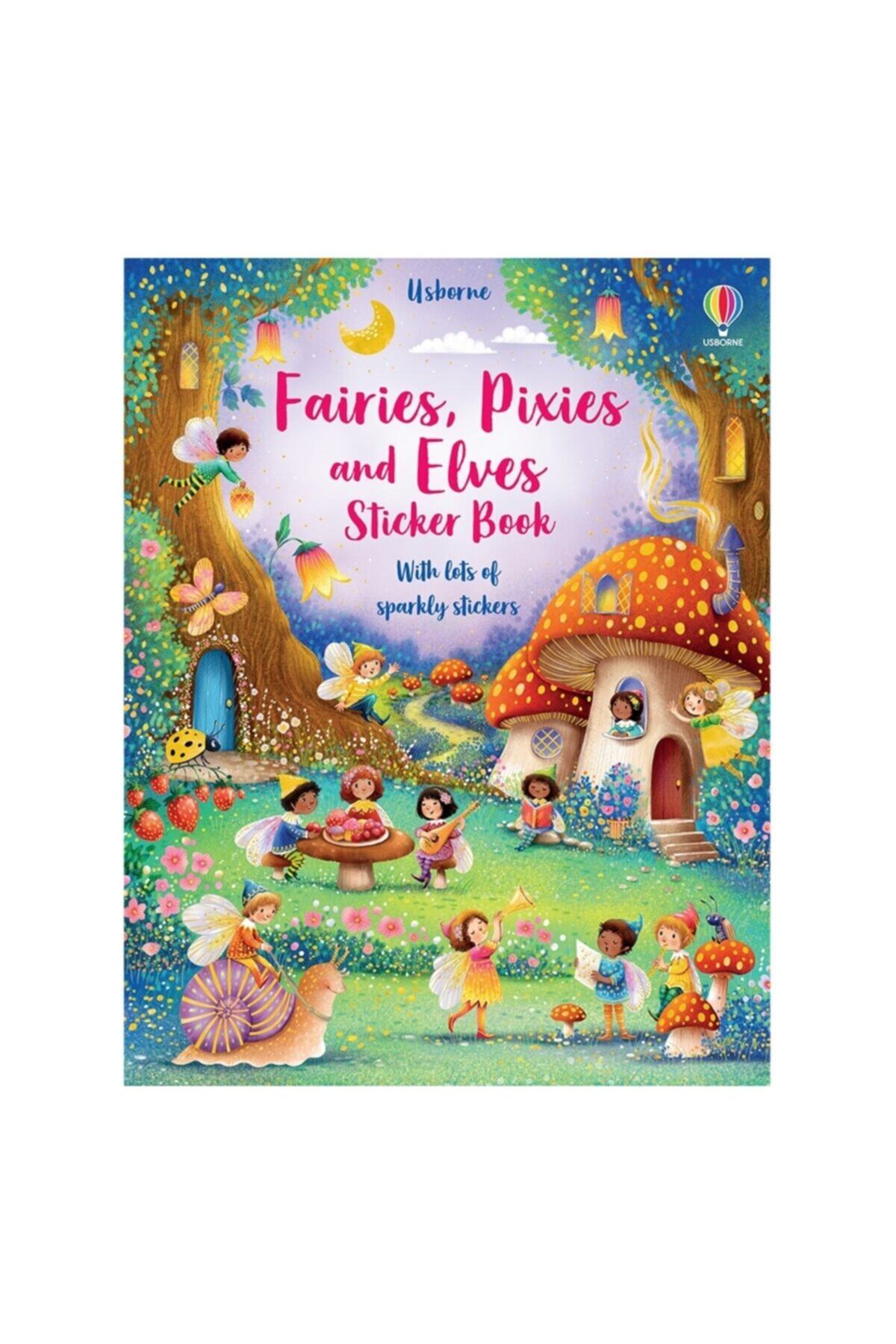 Usborne Faırıes, Pıxıes And Elves Stıcker Book