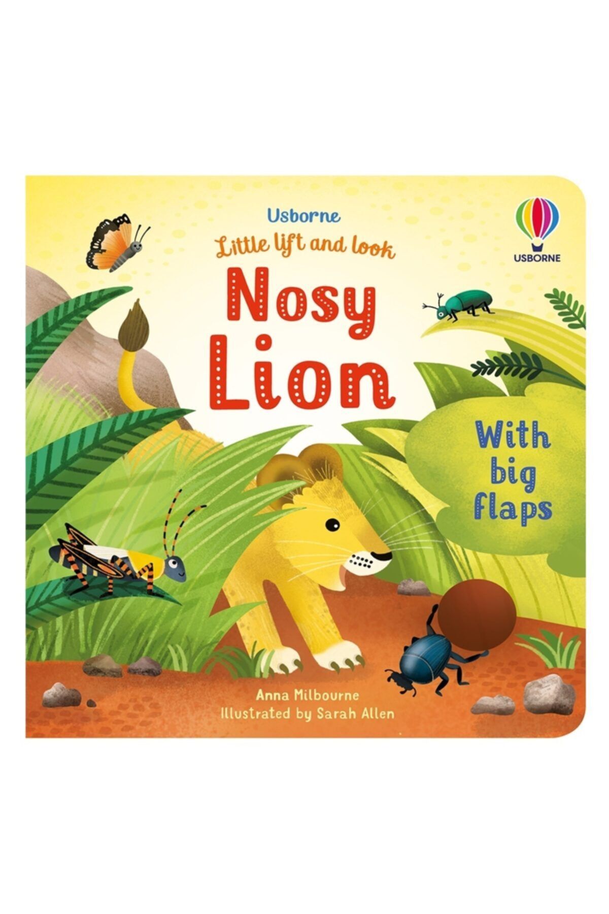 Usborne Lıttle Lıft And Look Nosy Lıon