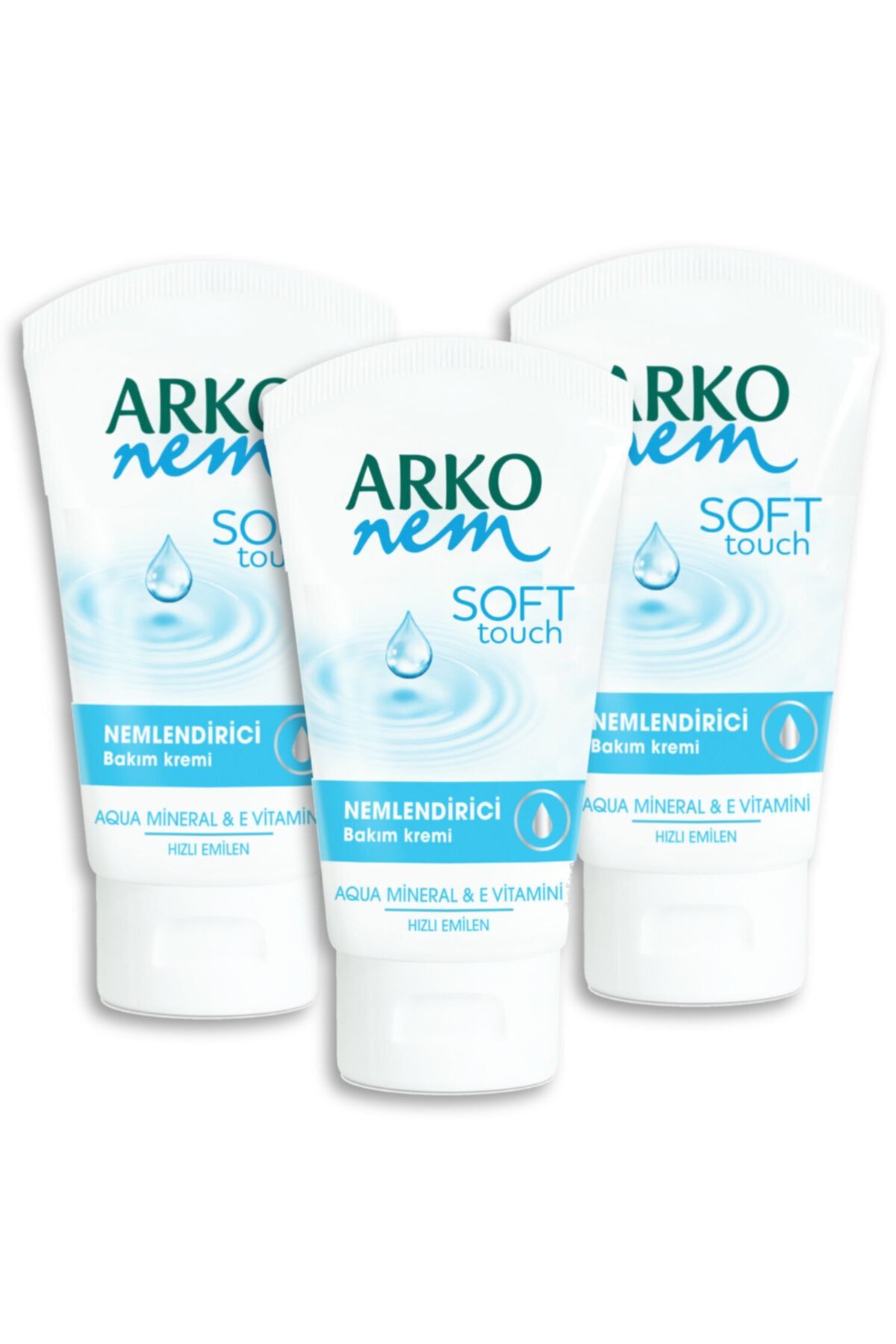 ARKO Nem Soft Touch Nemlendirici Bakım 3'Lü El Kremi 3X75 ml
