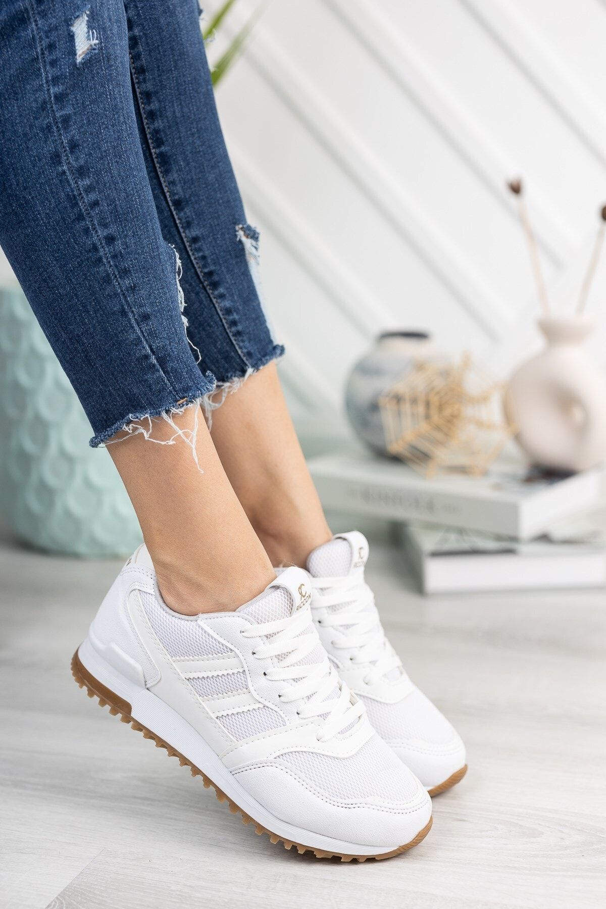 Riccon Beyaz Unisex Sneaker 0012863