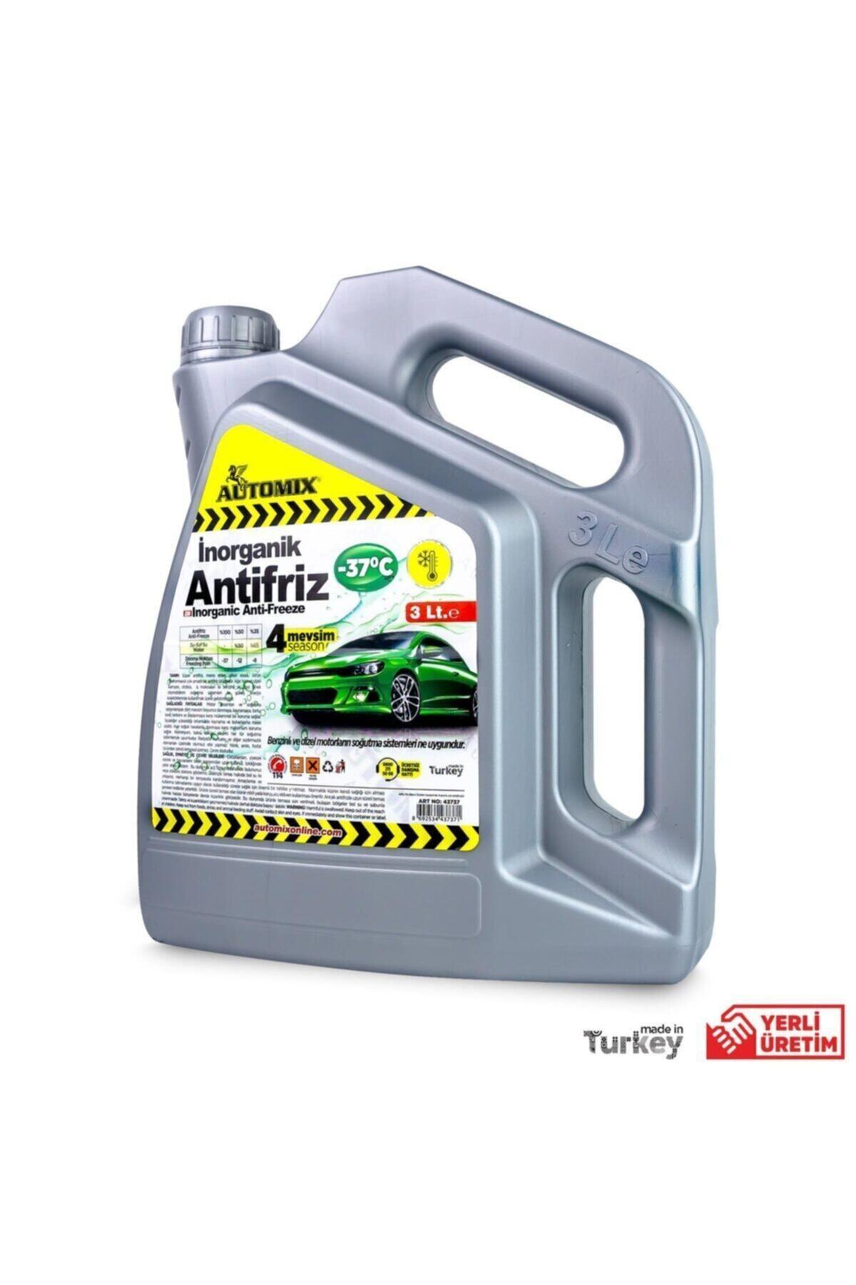 Automix Yeşil Antifriz -37° Inorganik 3 Lt
