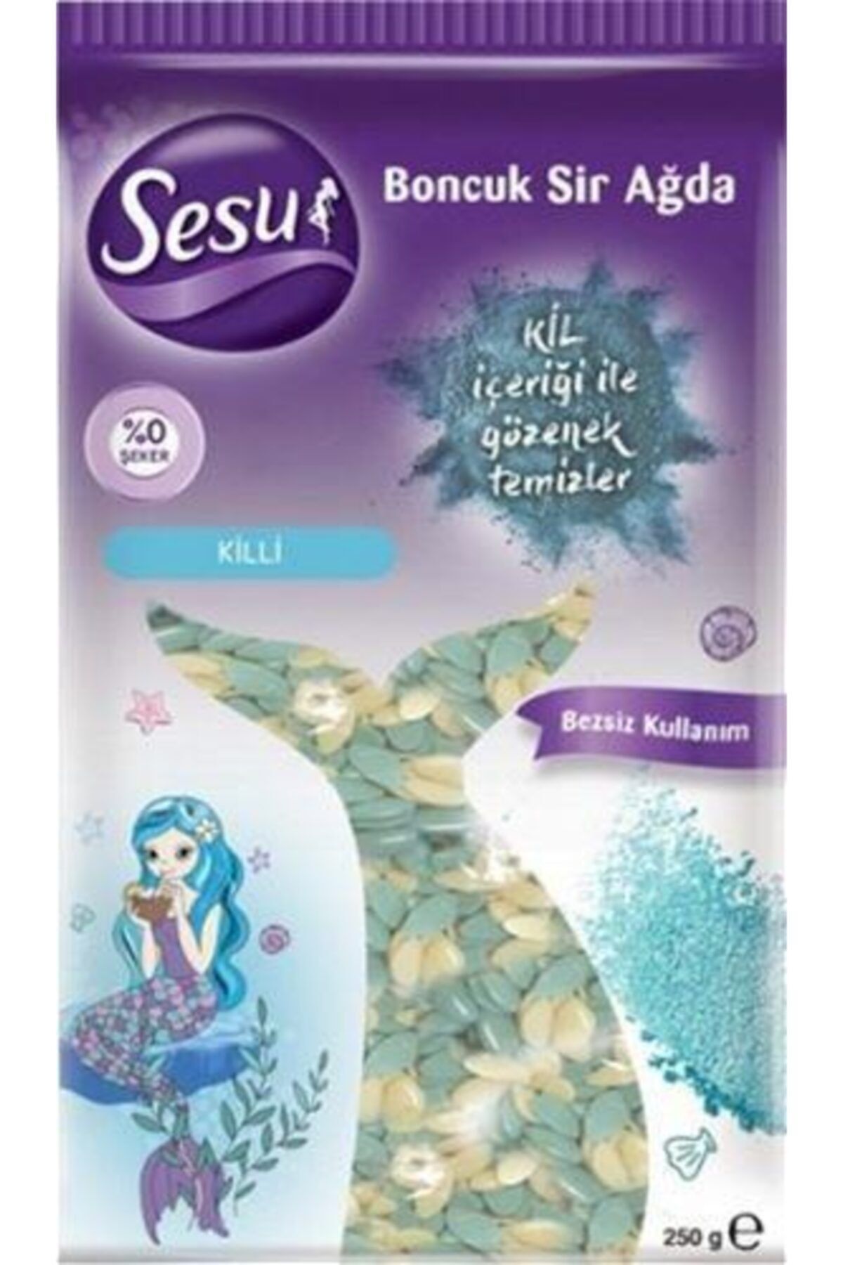 Sesu Boncuk Sir Ağda Killi 250 gr