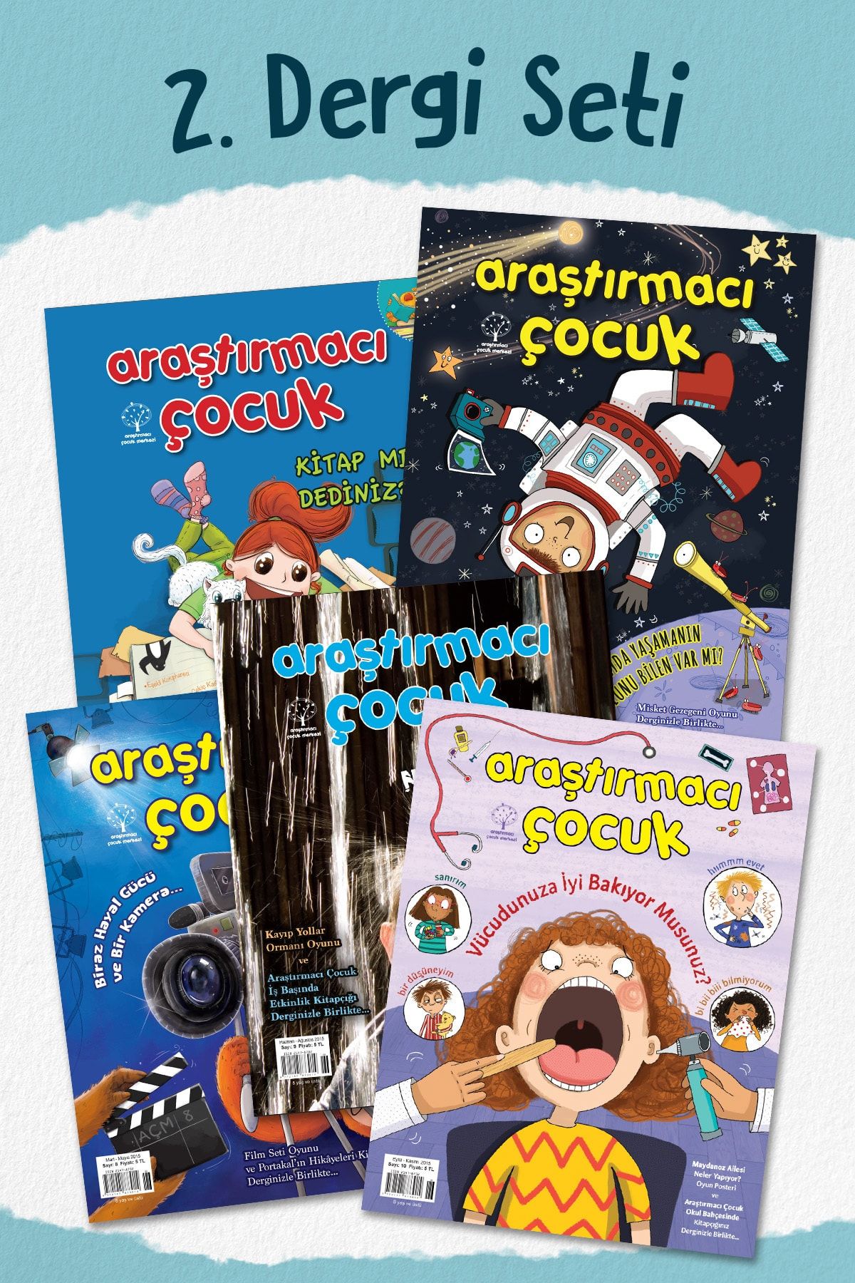 Araştırmacı Çocuk Merkezi 5 Dergilik Paket