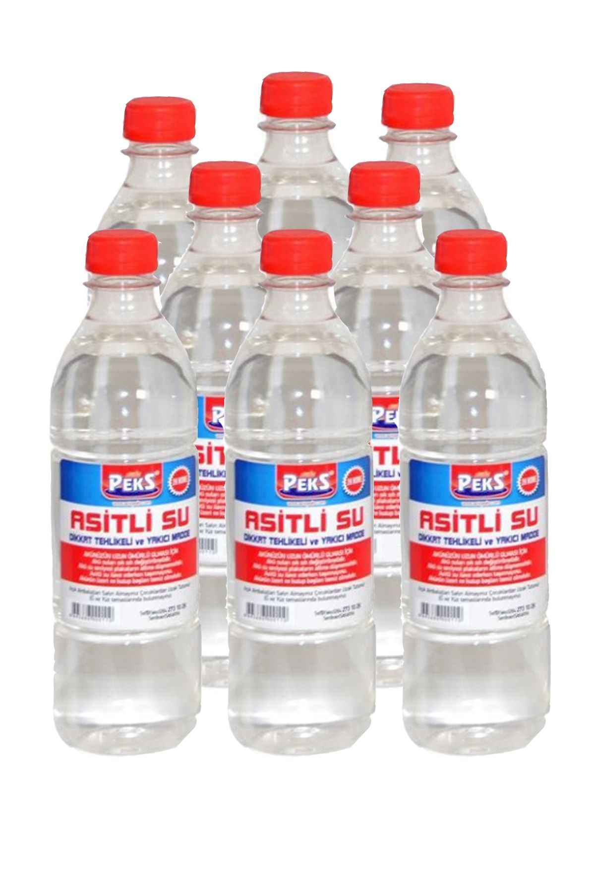 PEKSAN Asitli Su - 500 Ml 8 Adet