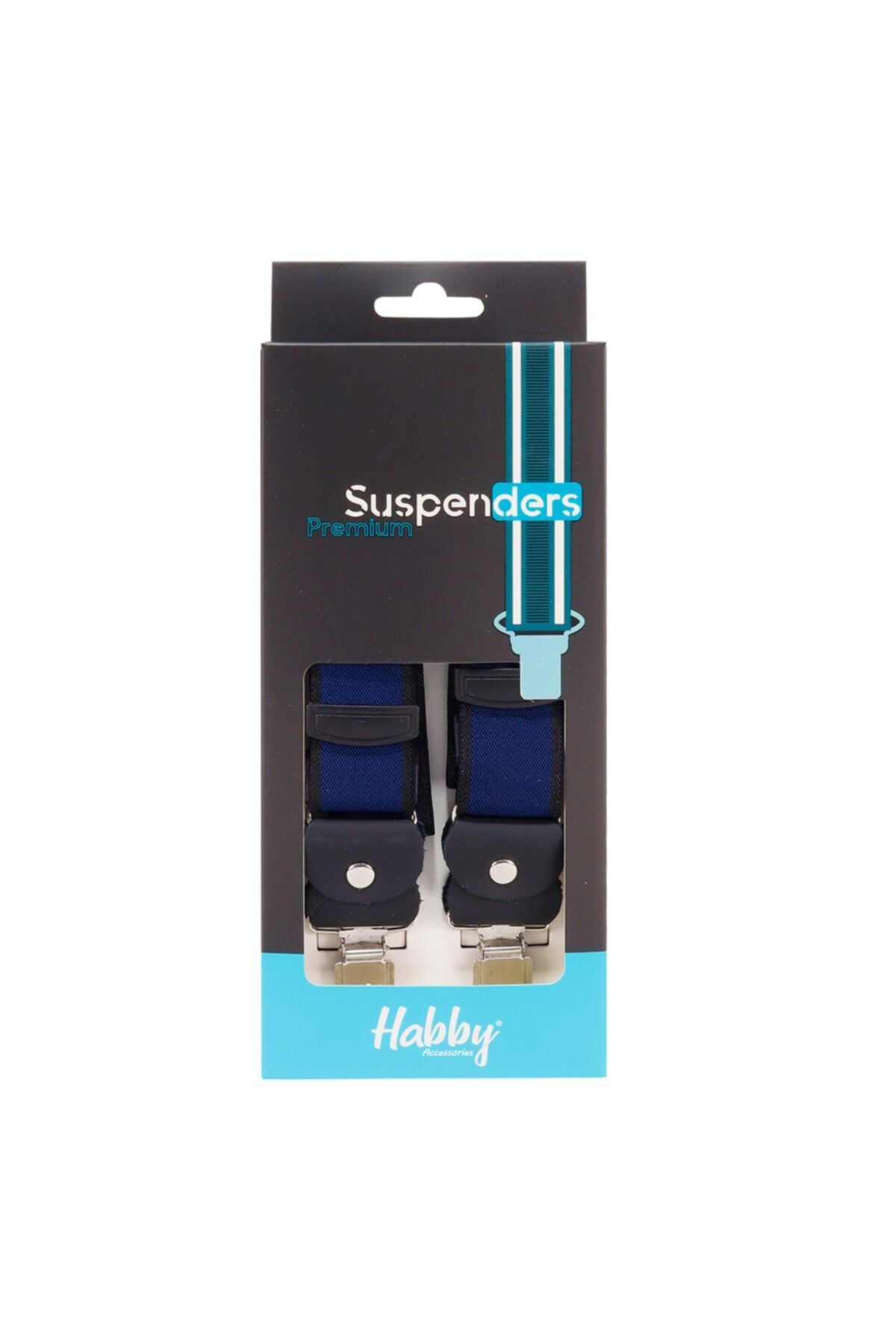 Habby Accessories Habby Lacivert Siyah Pantolon Askısı