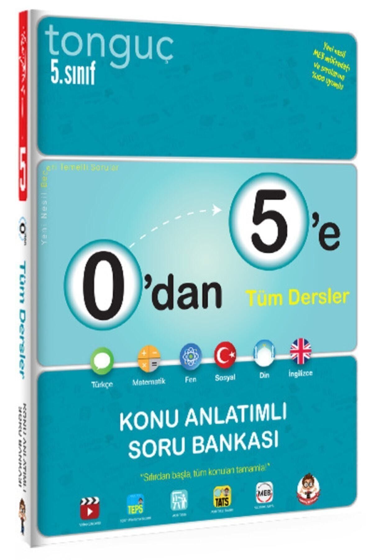 Tonguç Akademi 0'dan 5'e Tüm Dersler Konu Anlatımlı Soru Bankası  Kolektif