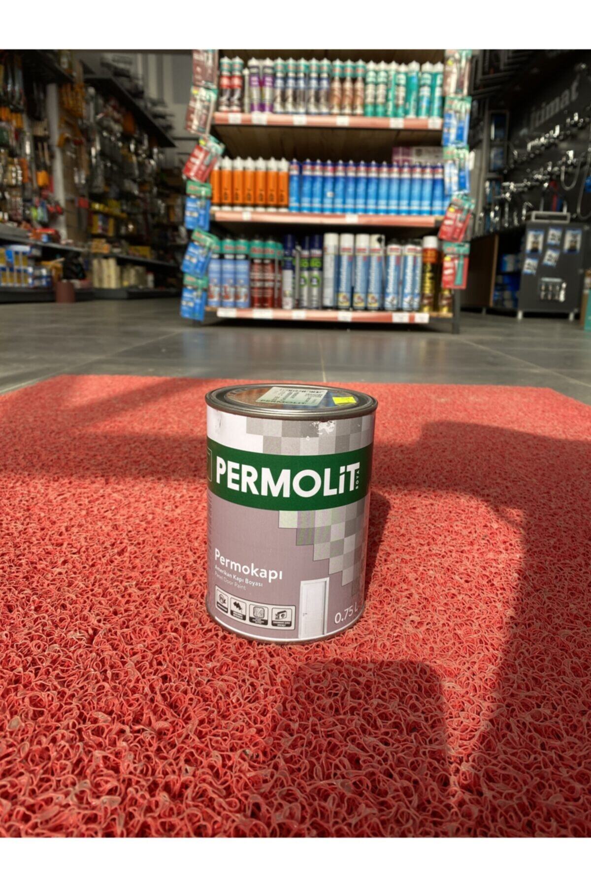 Akçalı Permolit Amerikan Kapı Boyası - 0.75 Litre