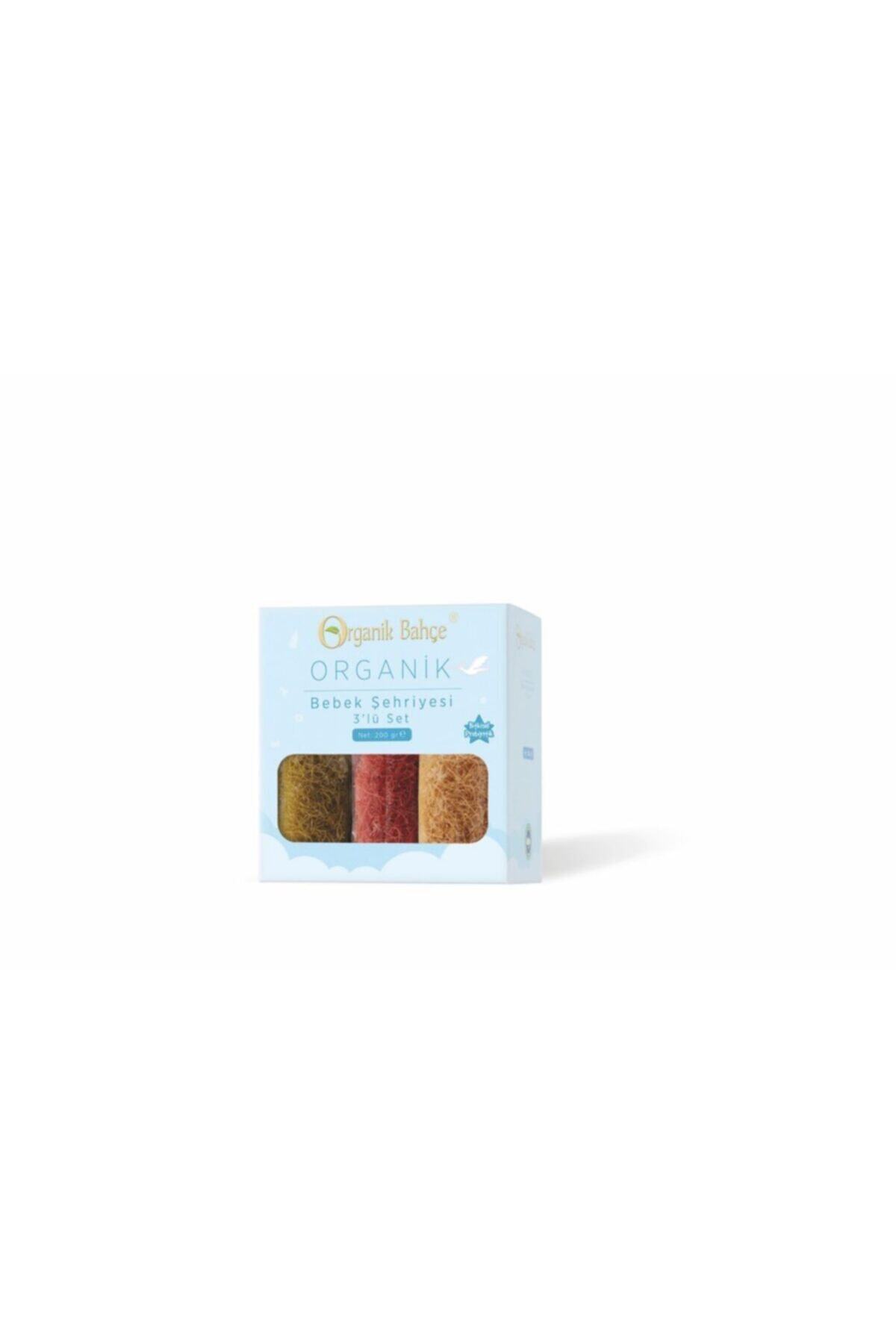 Organik Bahçe Organik Bebek Şehriyesi 3lü Set