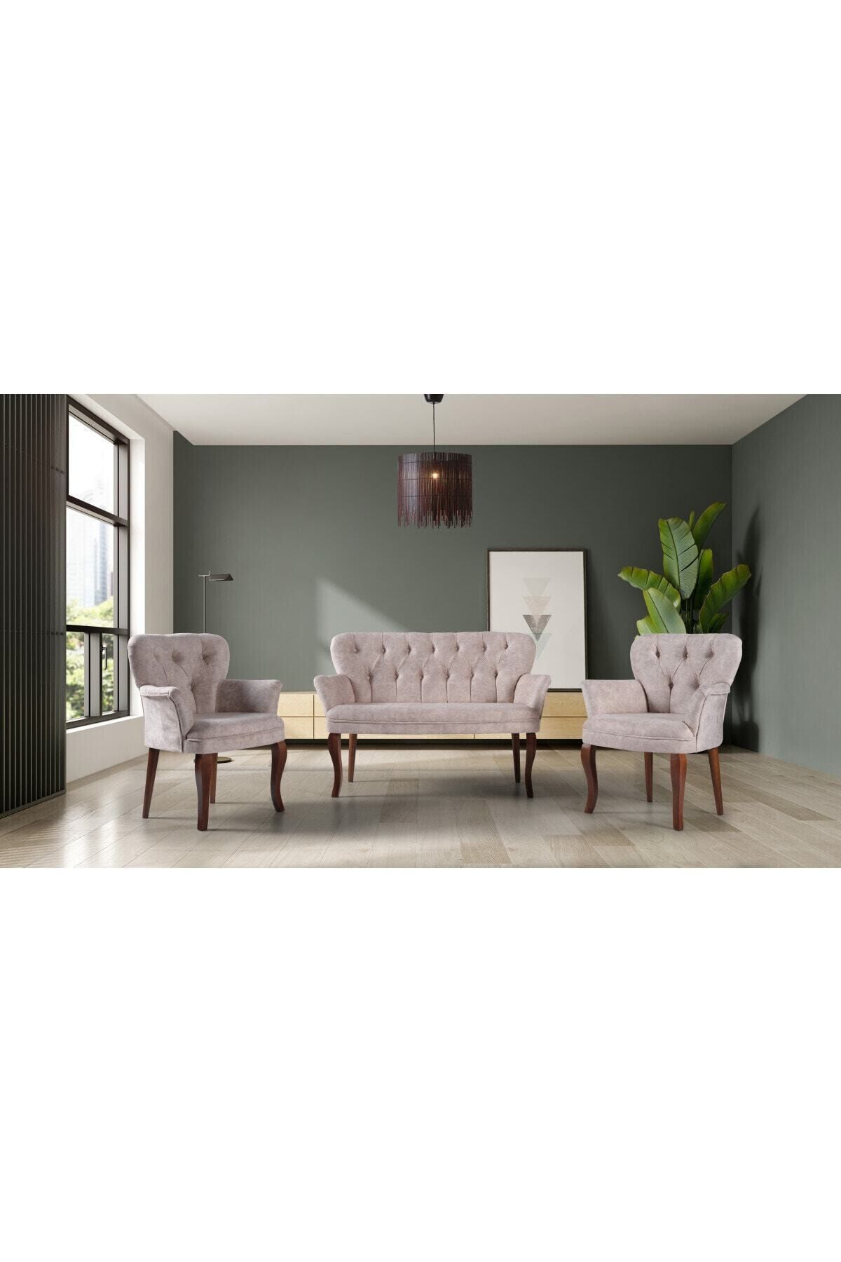 İndirim Çadırı Kollu Çay Seti Balkon Bahçe Koltuk Takımı 2+1+1