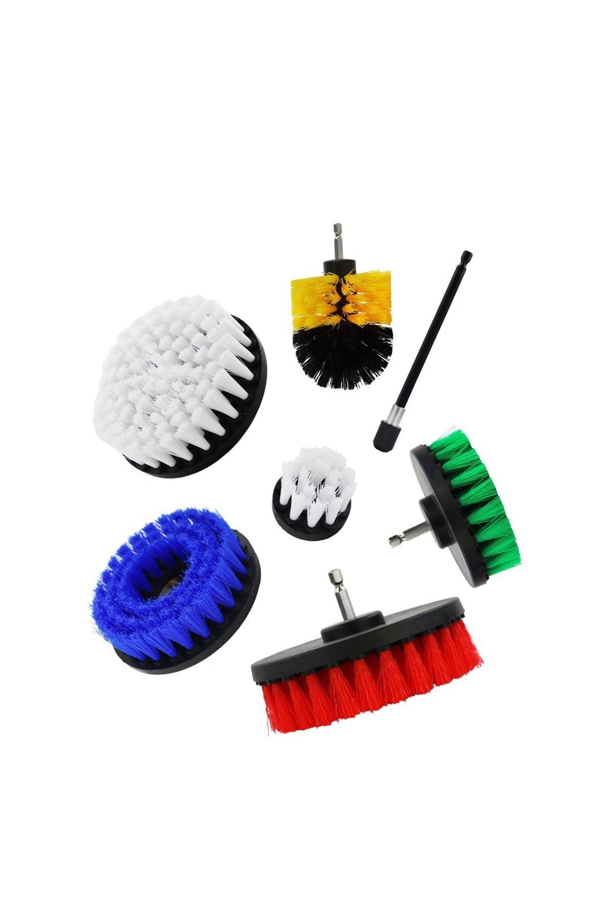 auto brite Rm Polish Çok Amaçlı Döşeme Ve Halı Fırçası 7 Parça