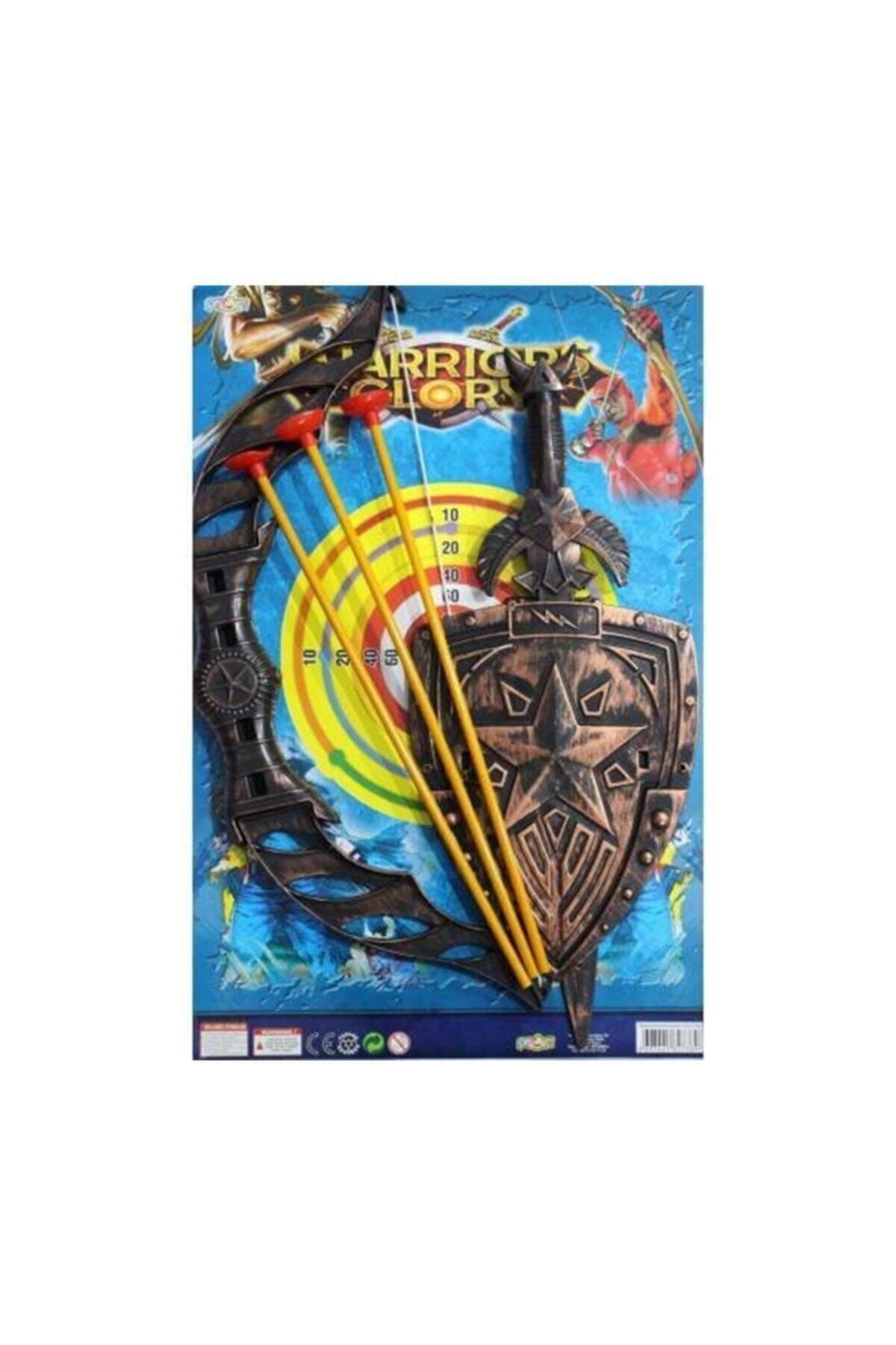 ÖZDEMİR OYUNCAK Toystop Ks Kılıç Kalkanlı Ok Yay Seti C738