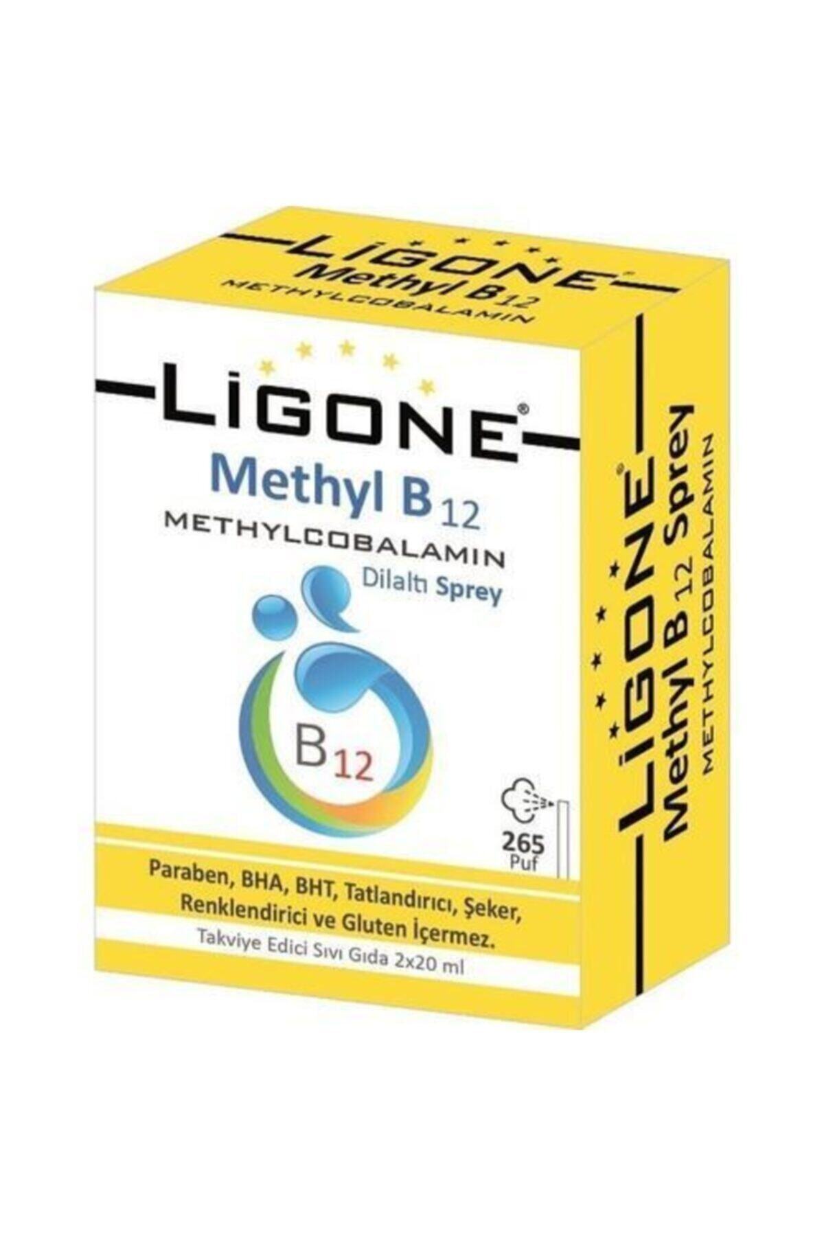 Ligone Methyl B12 Dilaltı Sprey 2x20ml. Tett: 2023