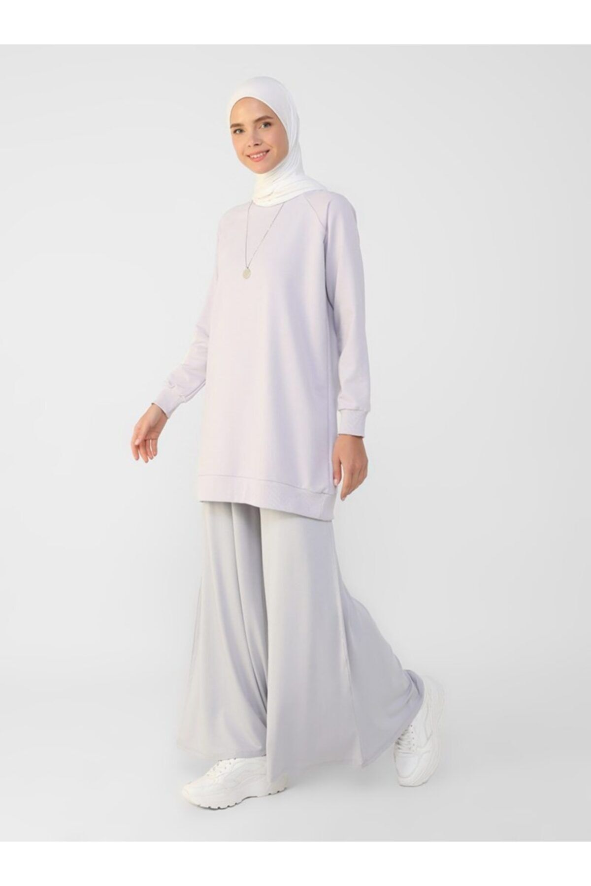 Refka Basic Sweatshirt - Lila - Basic