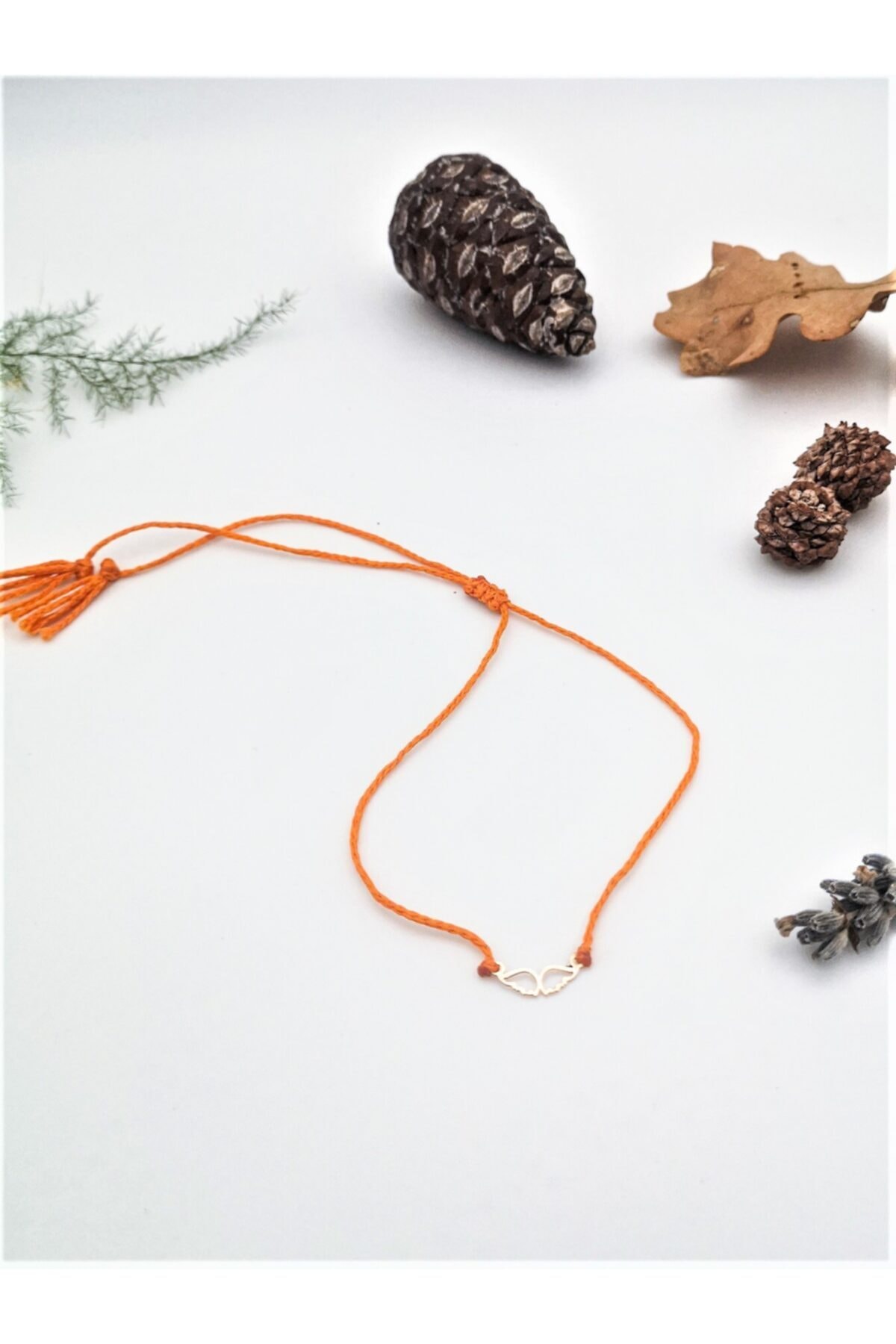 camADA 14 Ayar Altın Melek Kanadı Ip Halhal